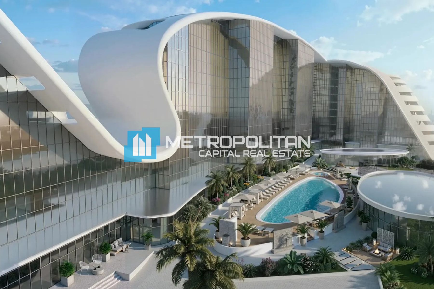 Sea View |Luxury 1BR+Balcony |Waterfront Community