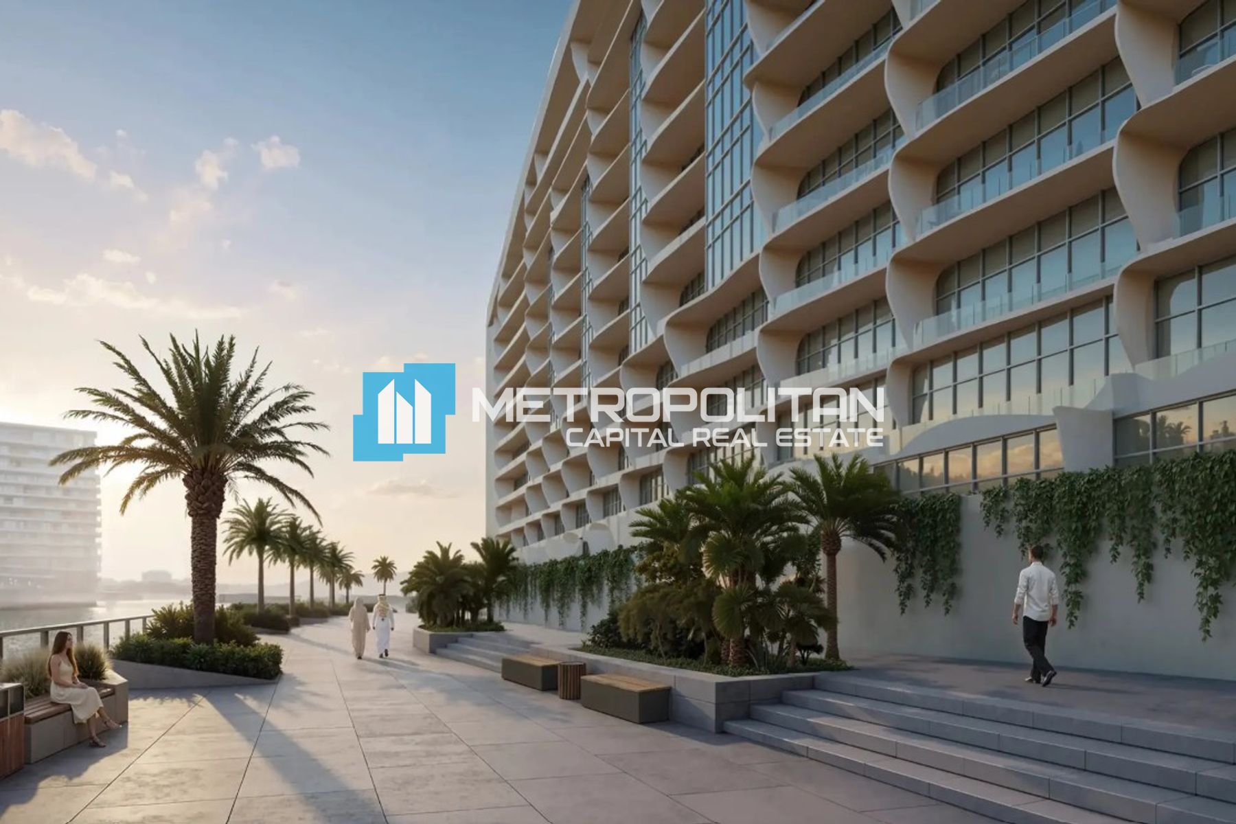 Sea View |Luxury 1BR+Balcony |Waterfront Community
