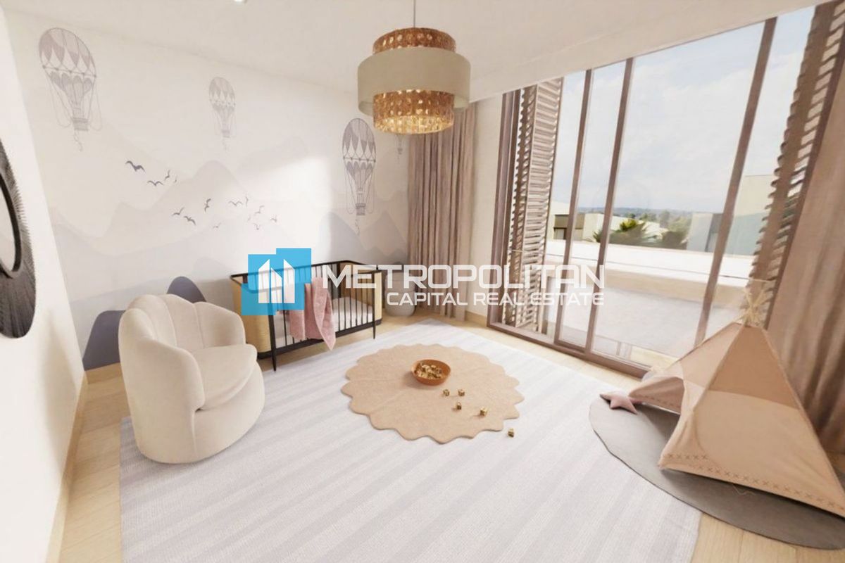 Al Sidr | 5BR + Maids | Single Row | Linear Park