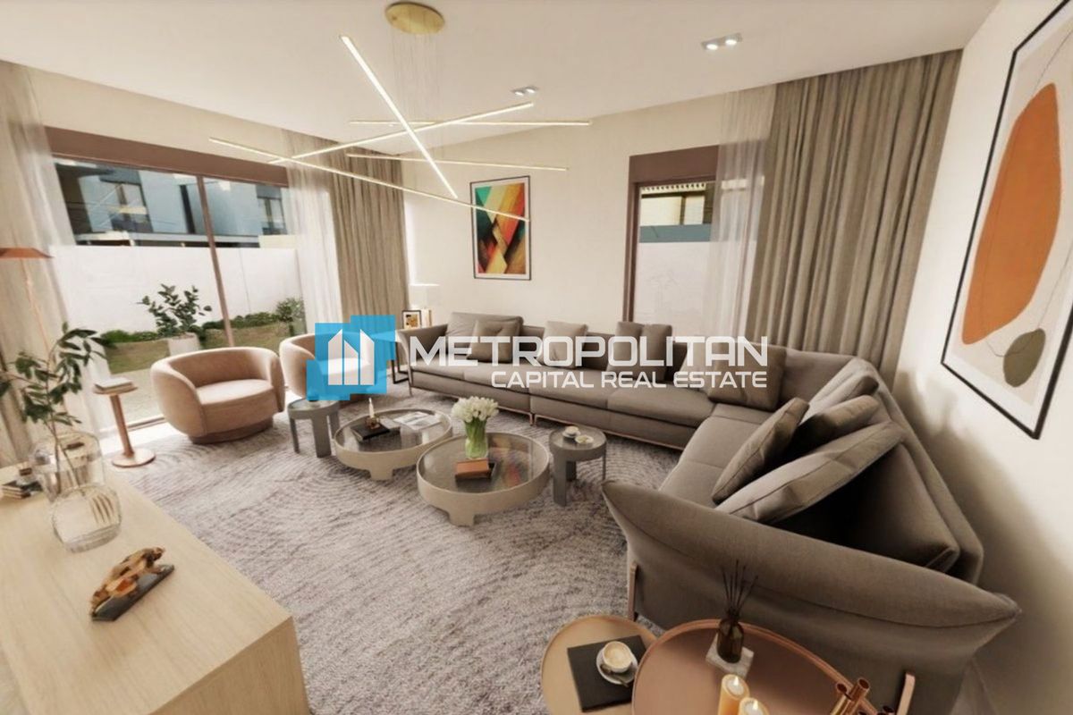 Al Sidr | 5BR + Maids | Single Row | Linear Park