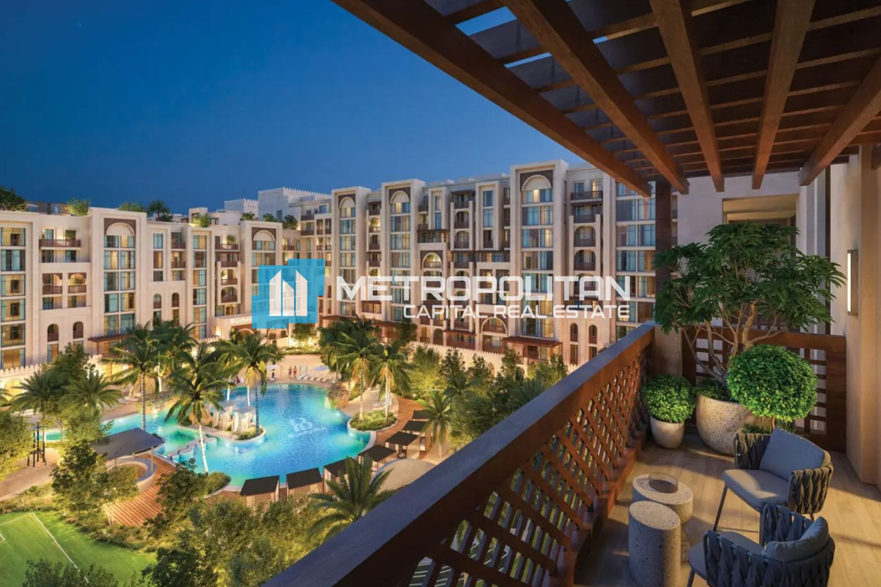 Furnished 2BR+Maids | Corner Unit | 2 Balconies