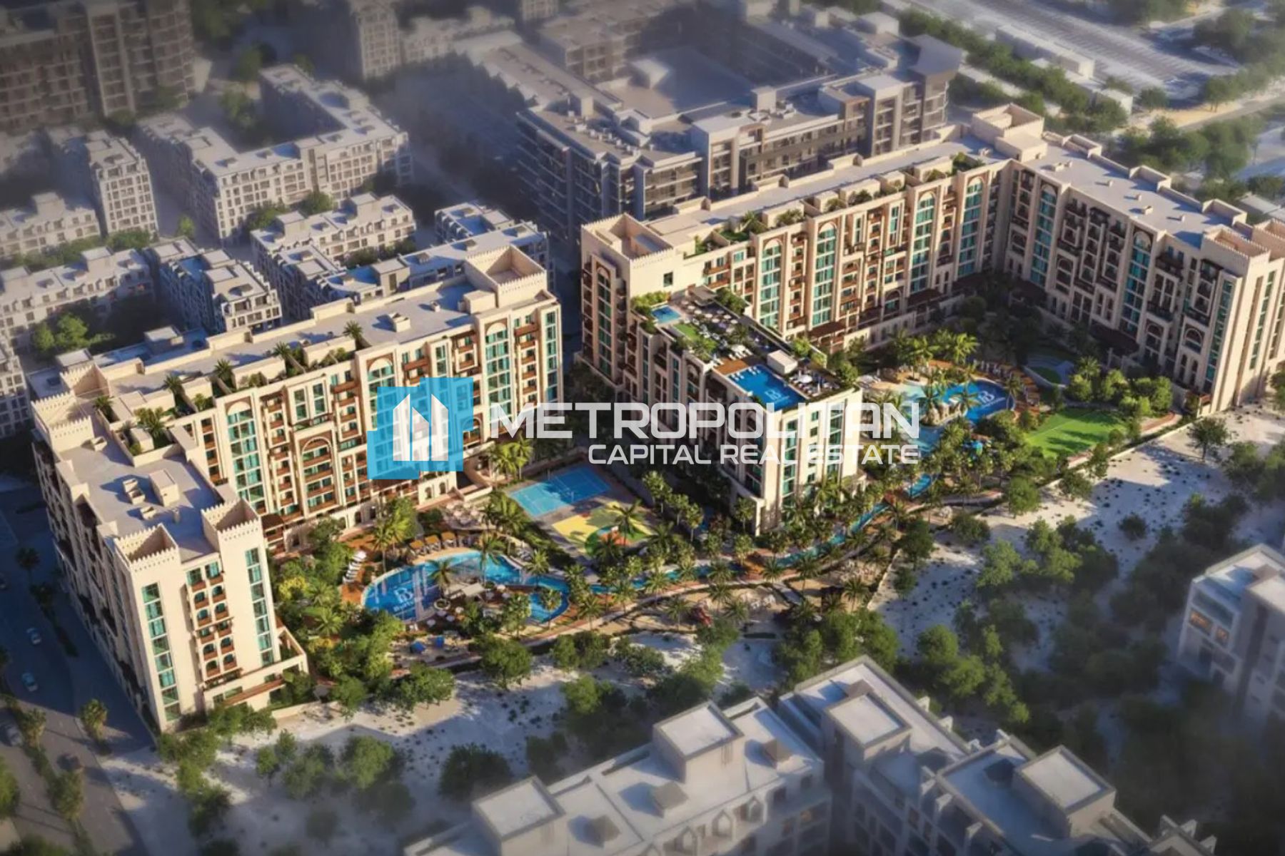 Furnished 2BR+Maids | Corner Unit | 2 Balconies