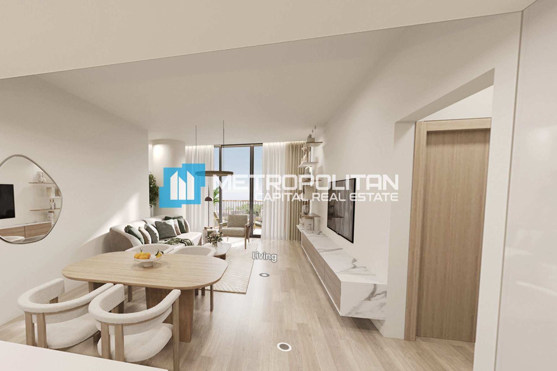 Partial Sea view | 1BR w/ Balcony | High Floor