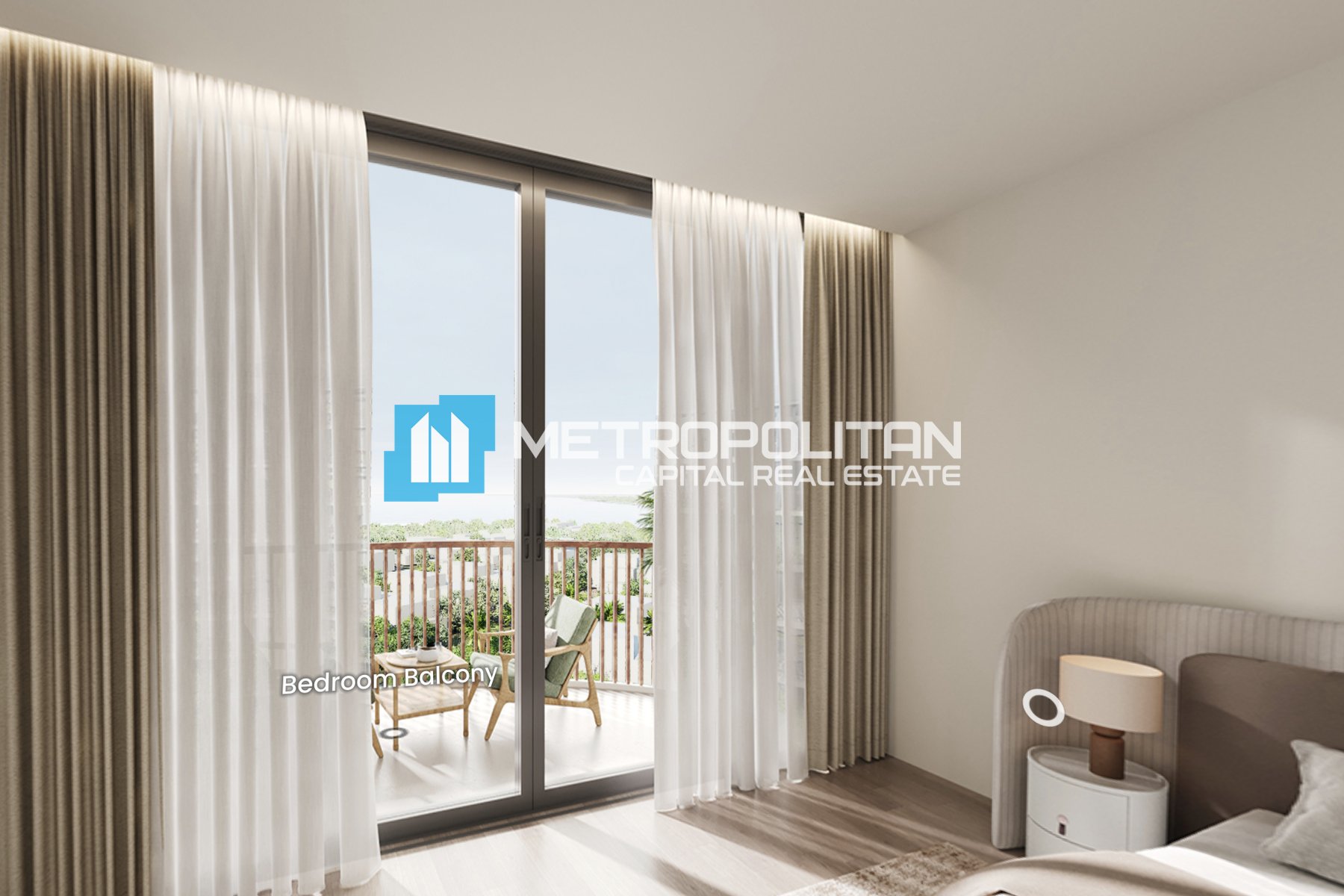 Partial Sea view | 1BR w/ Balcony | High Floor