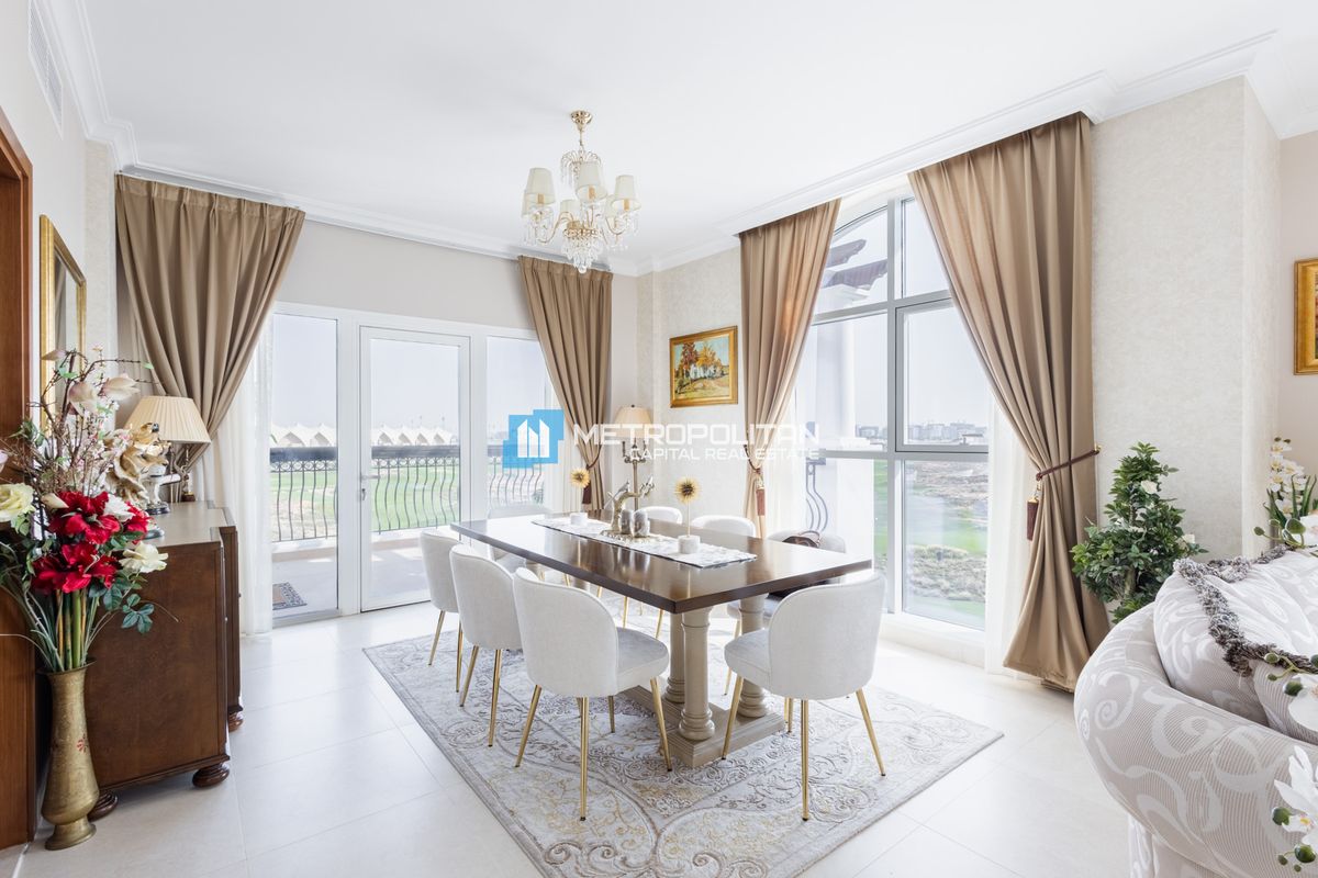 Golf & Sea View | 3 BR w/Maids | Best corner unit