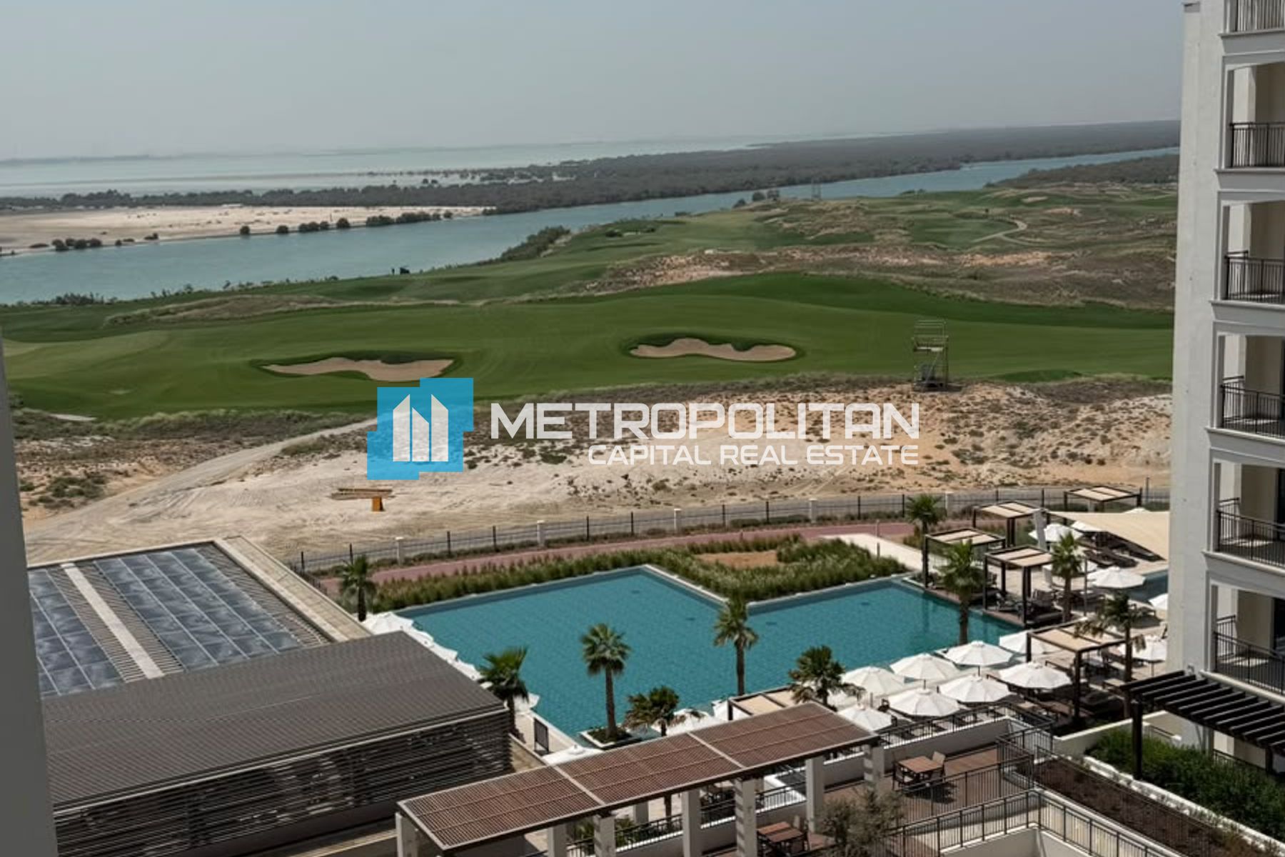 Golf and Pool View | High Floor | Nearby Amenities