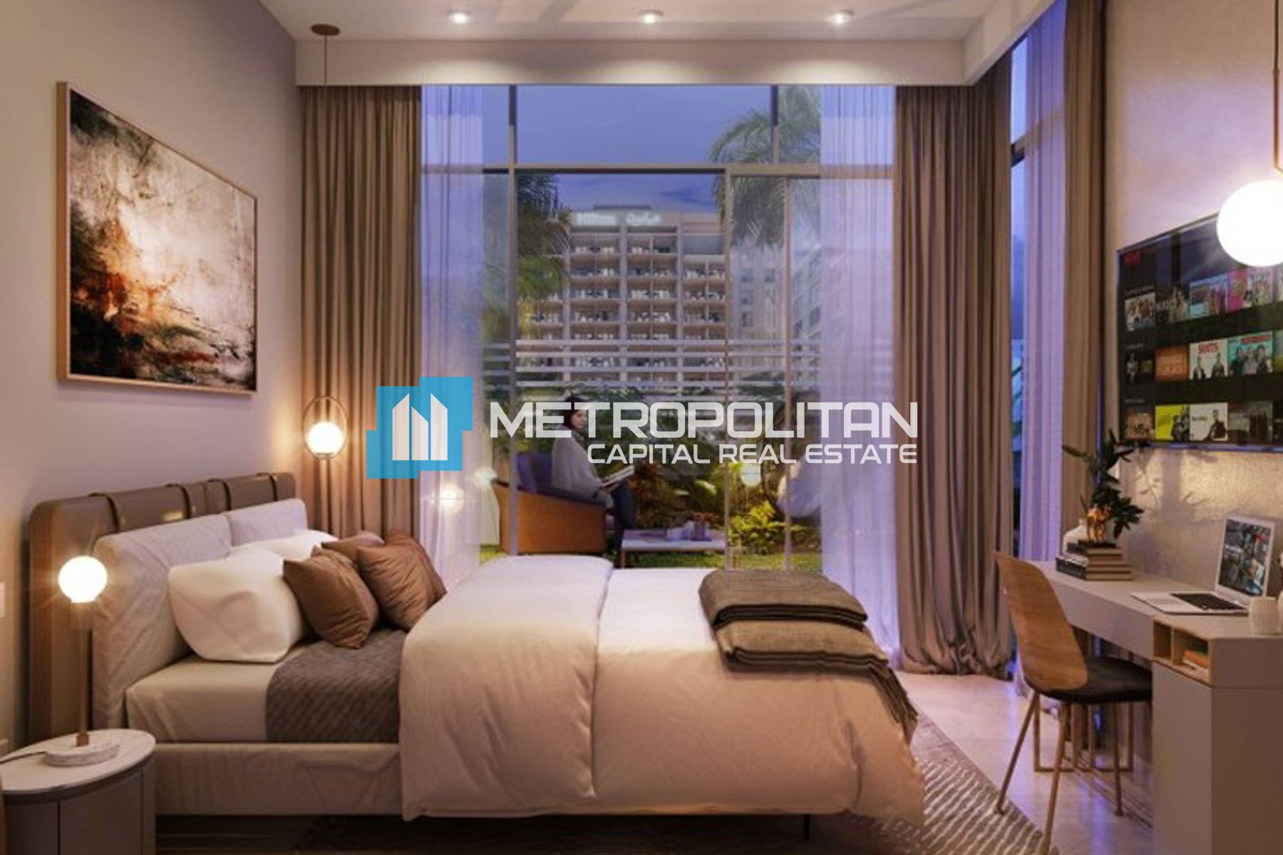 Sea View | Fully Furnished |Corner 2BR| High Floor