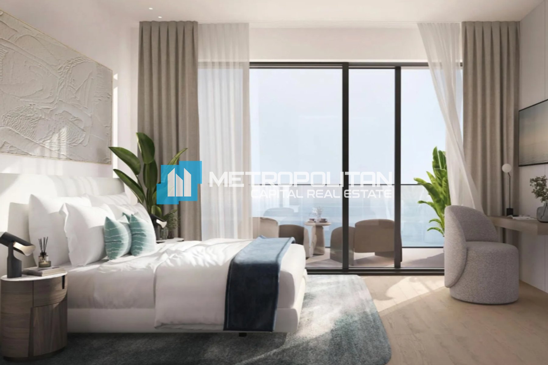 2BR with 2 Balconies | Beach Access| Big Layout
