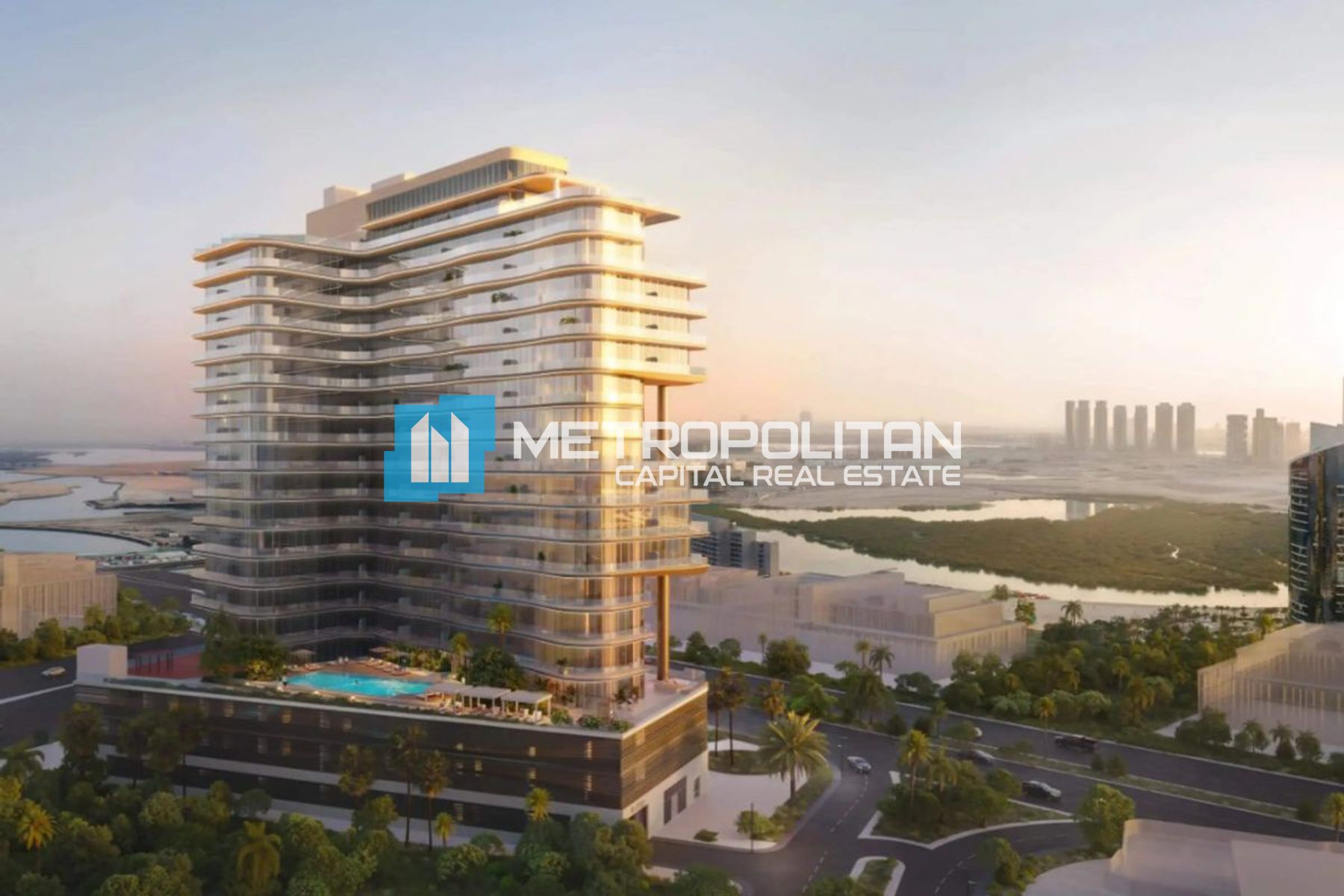 1BR With Balcony | Road View | High End Finishes