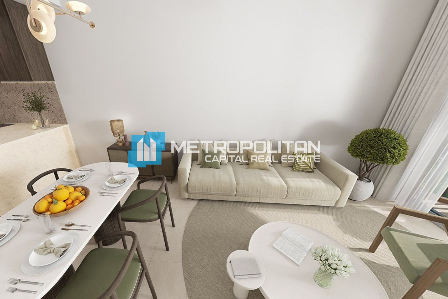 Next To Corner | 1BR w/ Balcony | Laundry Area