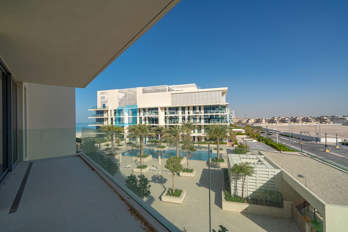 High End 3BR+Maids | Balcony | Beachfront Living
