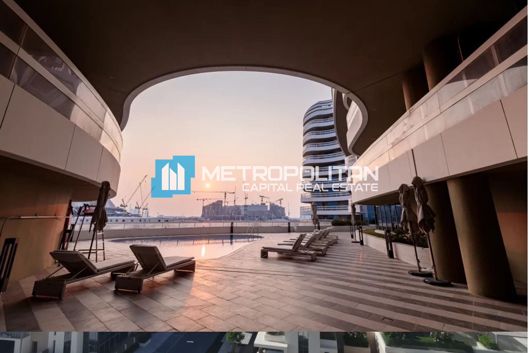Furnished 1BR | Modified Unit | Sea View | Balcony