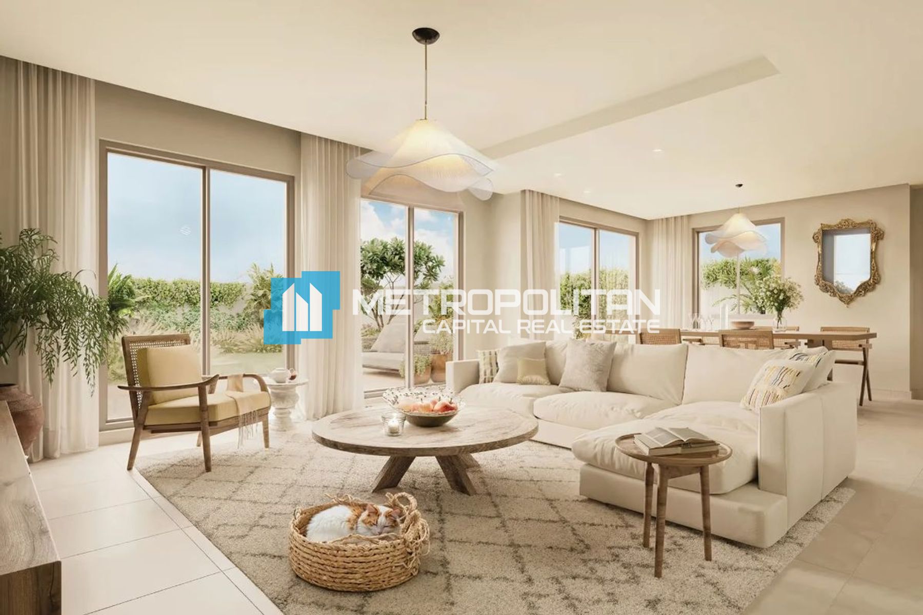 2BR Townhouse for Sale in Bloom Living, Khalifa City - MCS-50540