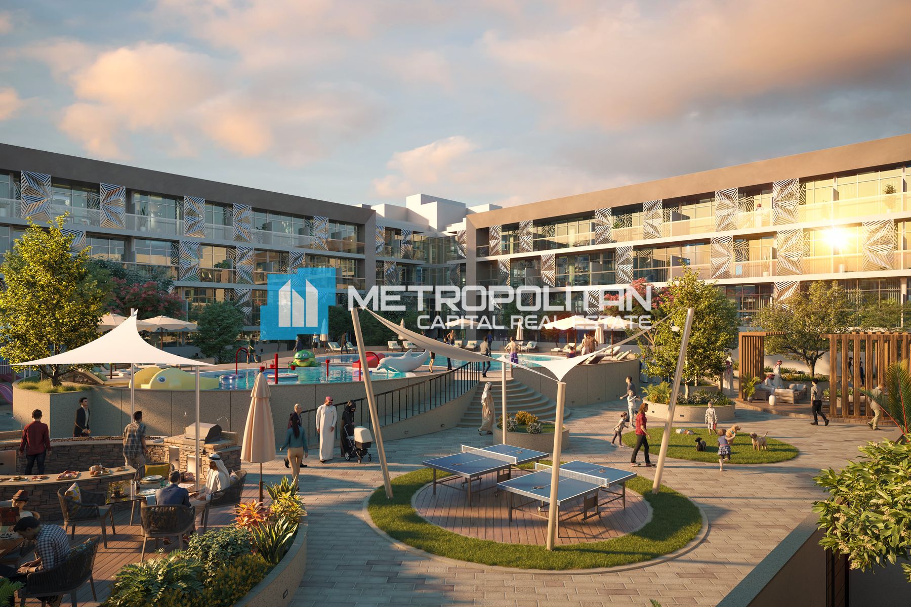 1BR Apartment for Sale in Plaza 2, Masdar City - MCS-50791