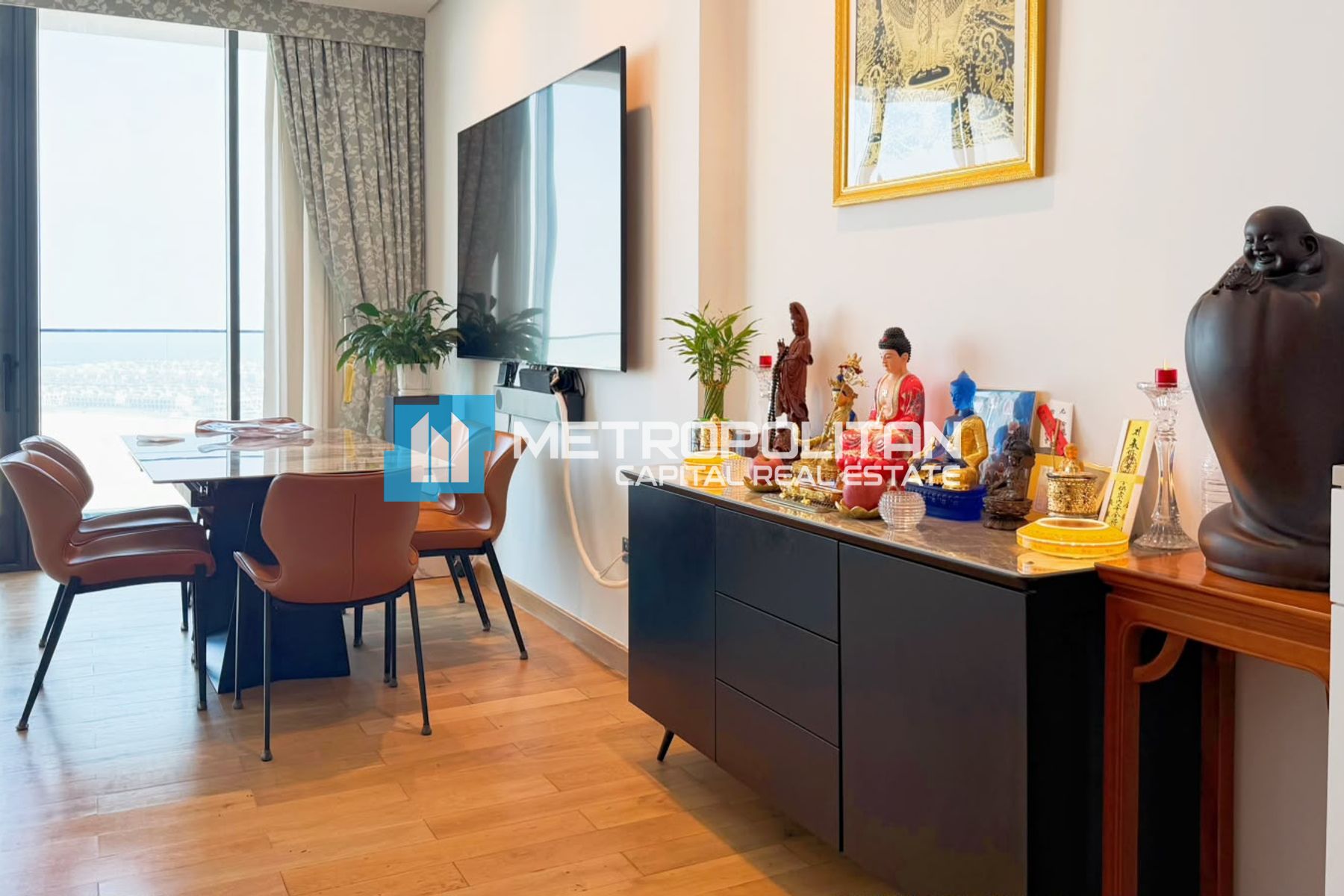 Sea View | Unfurnished 3BR+M | High Floor | Corner
