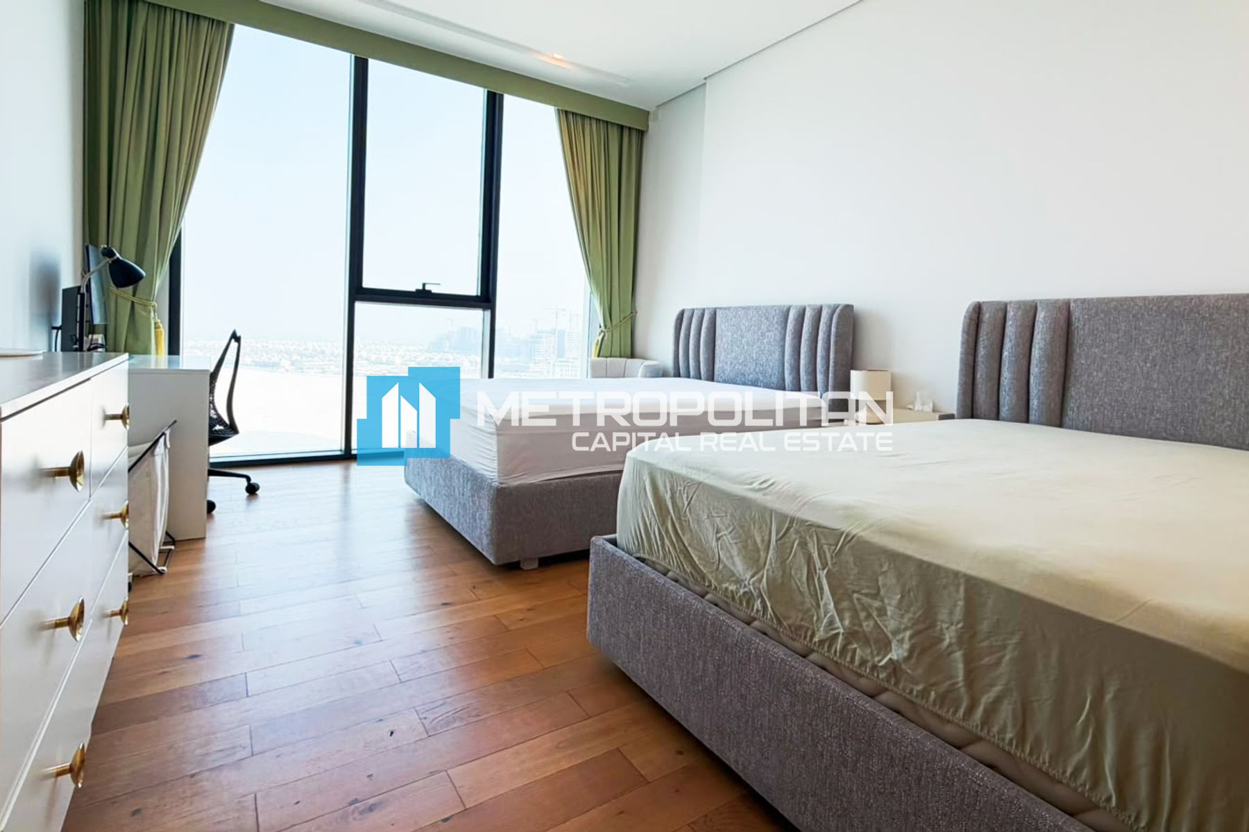 Sea View | Unfurnished 3BR+M | High Floor | Corner