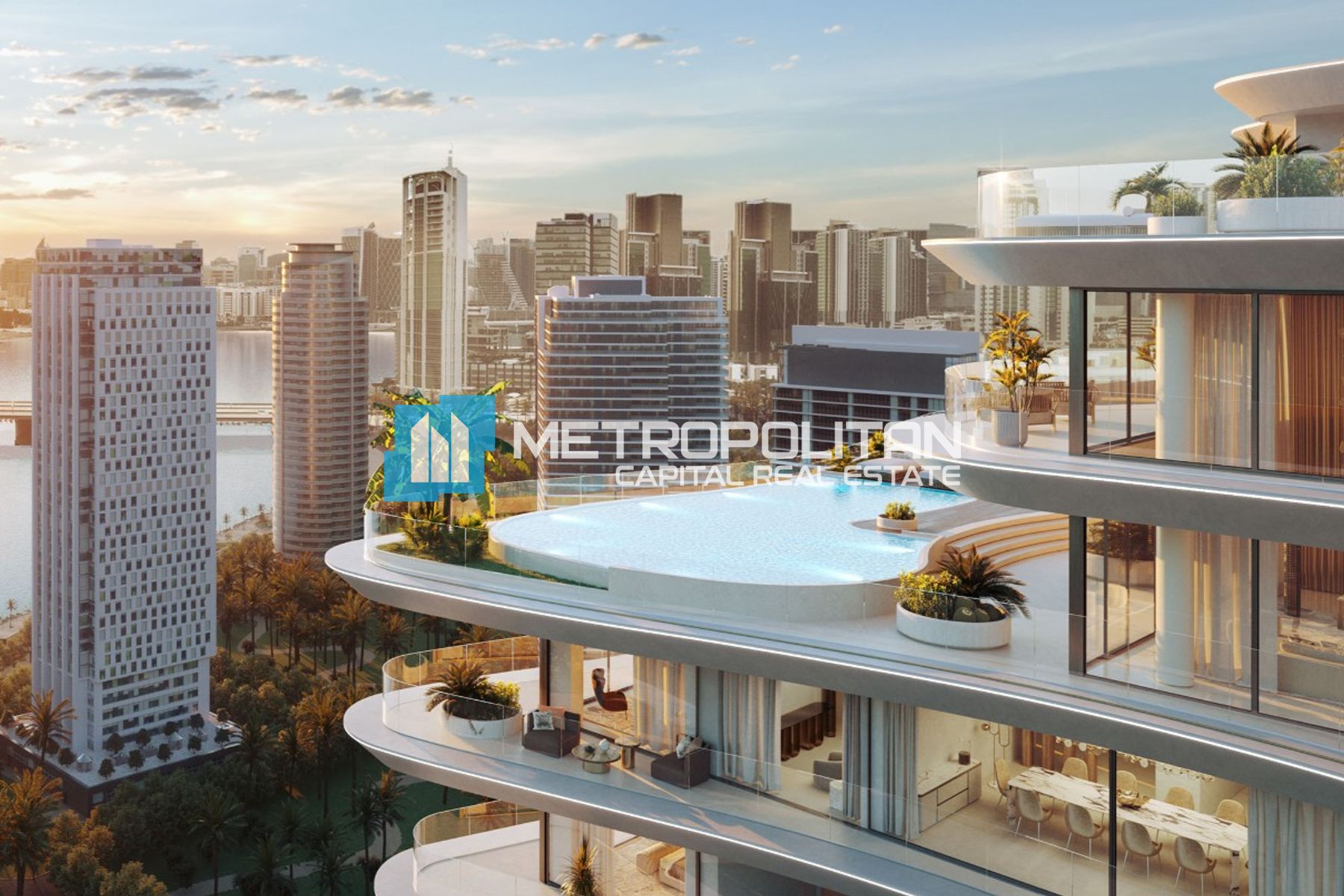 Penthouse | Luxury 5BR+M | Private Pool | Sea View