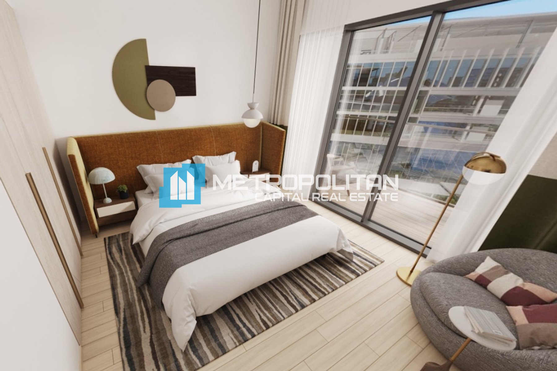 Large Terrace | Elegant Apartment | Fountain Views