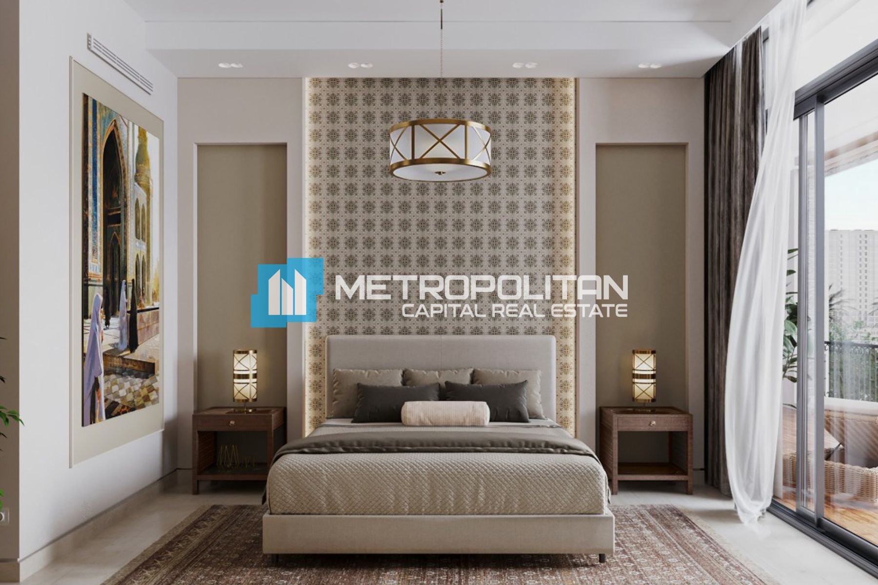 Fully Furnished | 1BR w/ Maids | Closed Kitchen