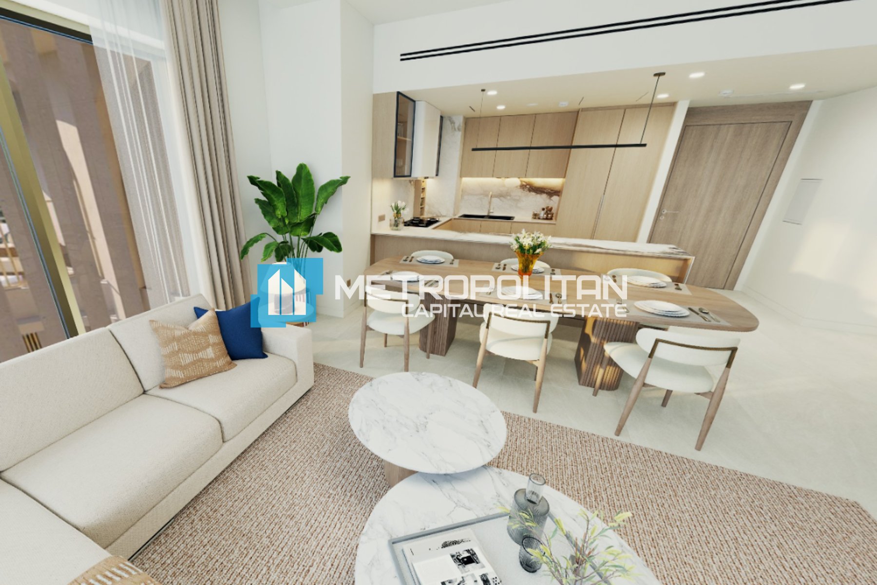 Sea View 2BR+Maids | Highest Floor | Corner Unit