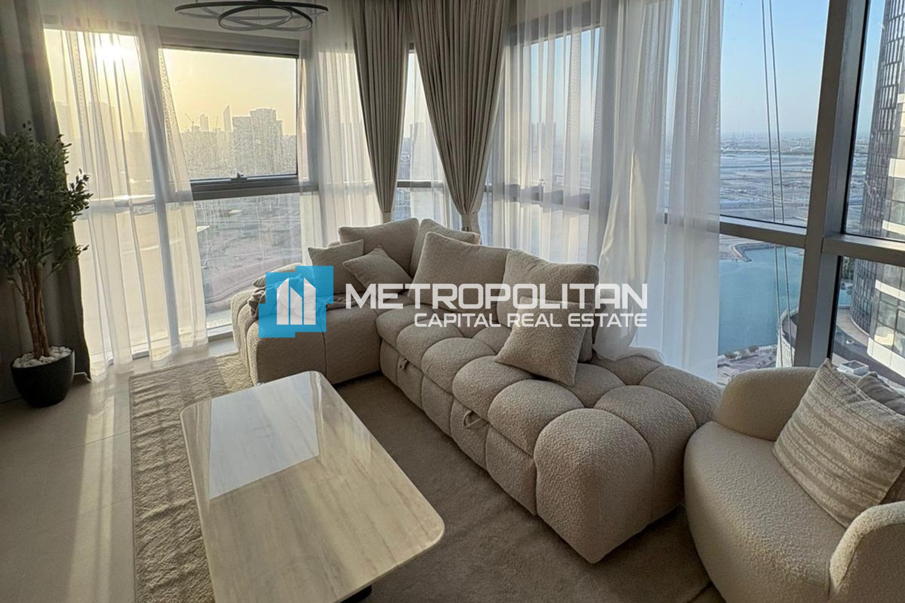 HIGH FLOOR 2BR | CANAL VIEW | FULLY FURNISHED