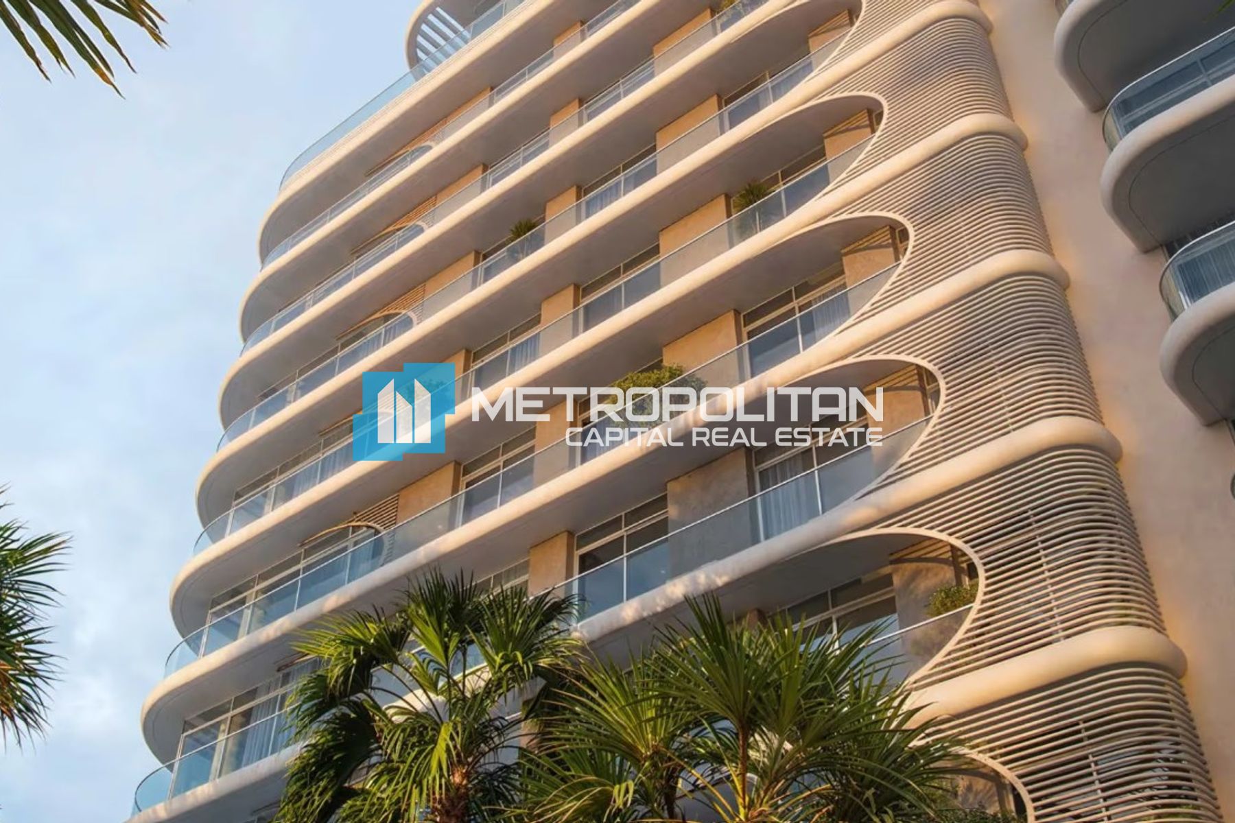 Partial Sea View | 1BR+Balcony | Luxury Beachfront