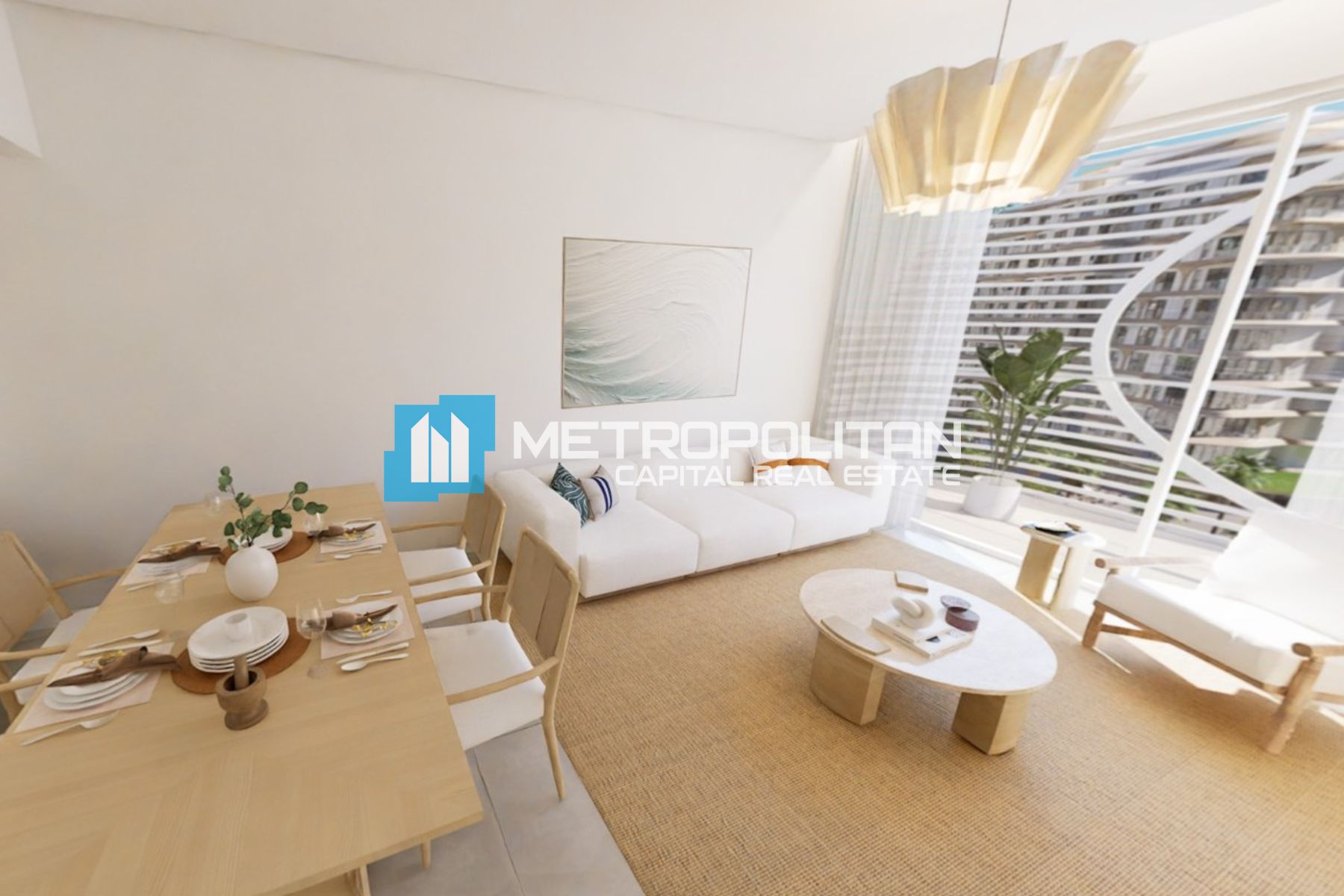 Partial Sea View | 1BR+Balcony | Luxury Beachfront