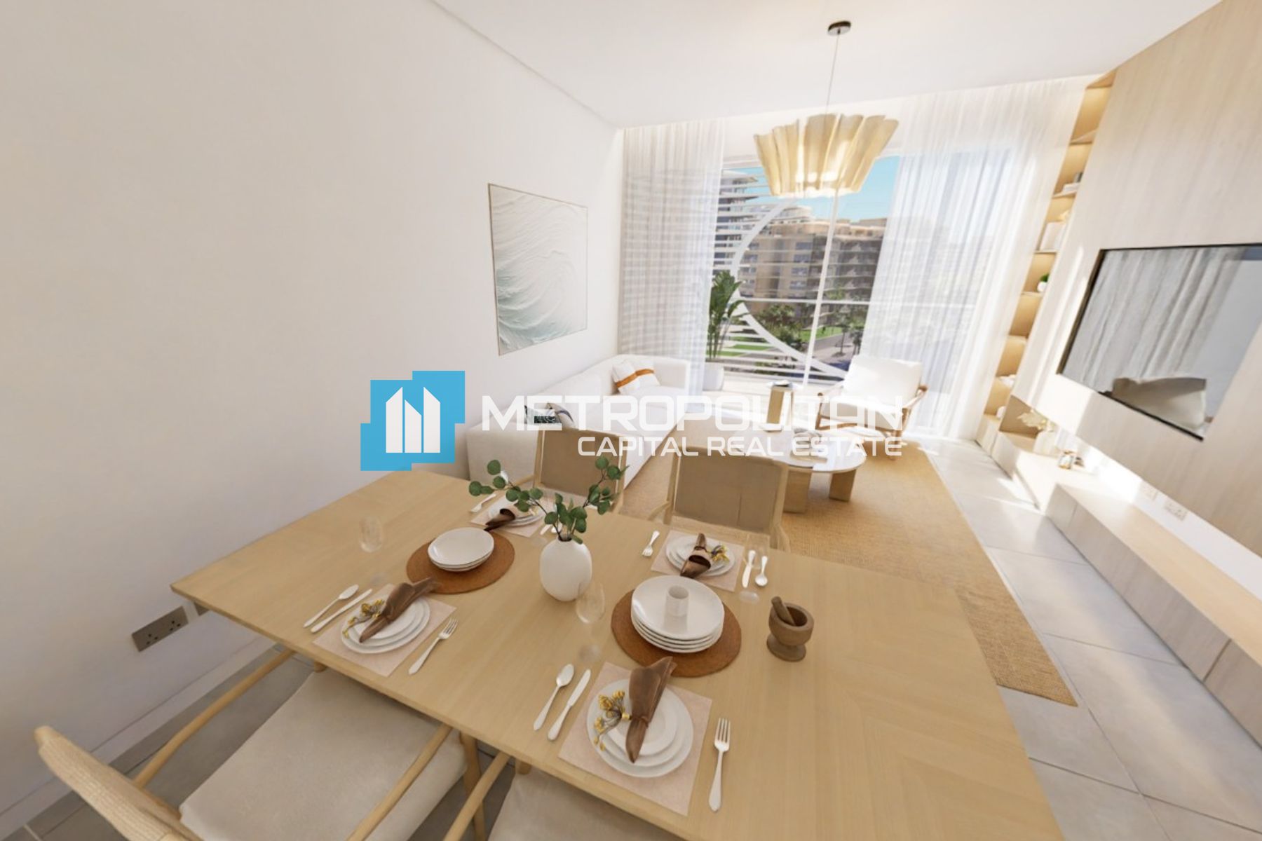 Partial Sea View | 1BR+Balcony | Luxury Beachfront