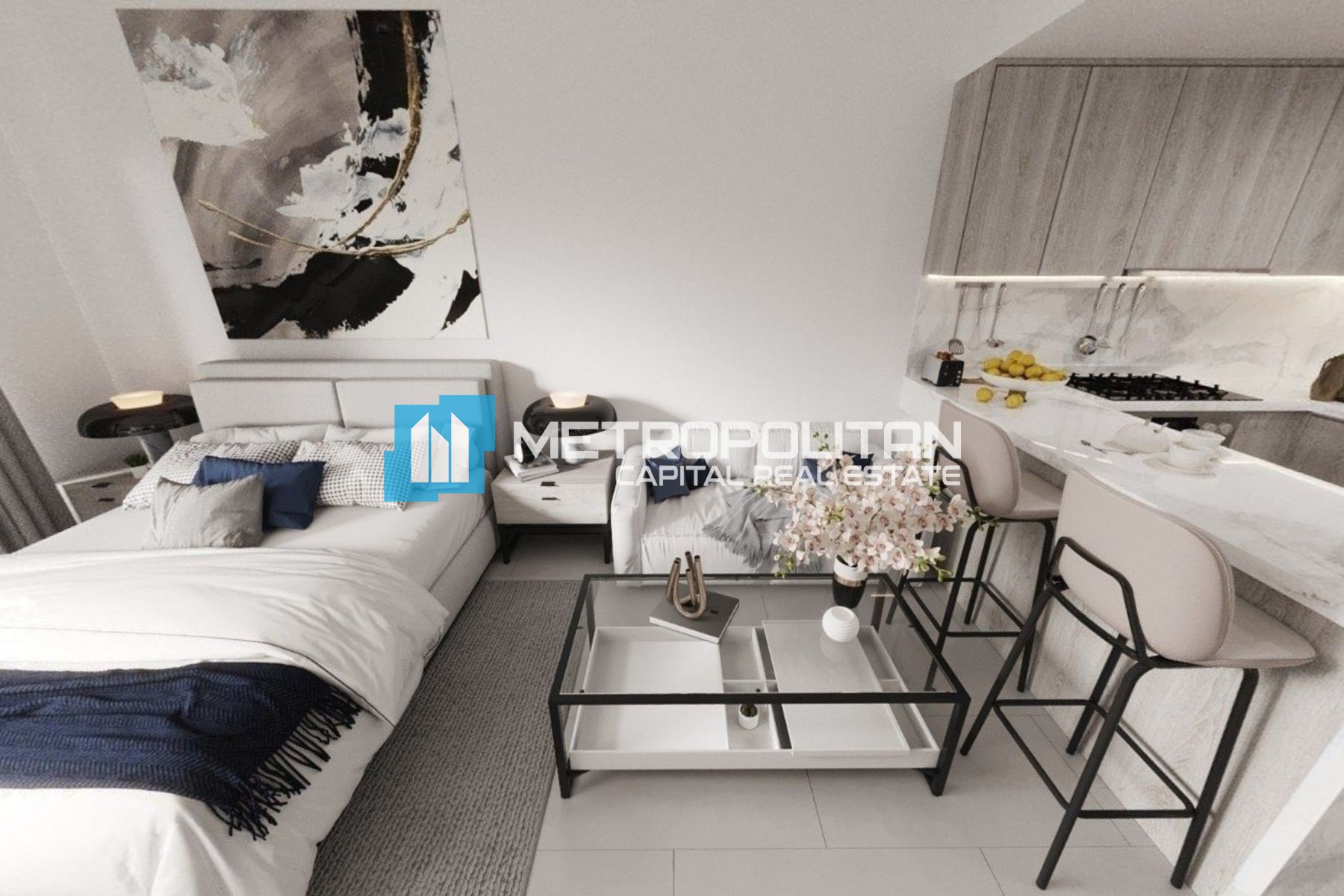 Luxurious Studio | Balcony | High End Amenities