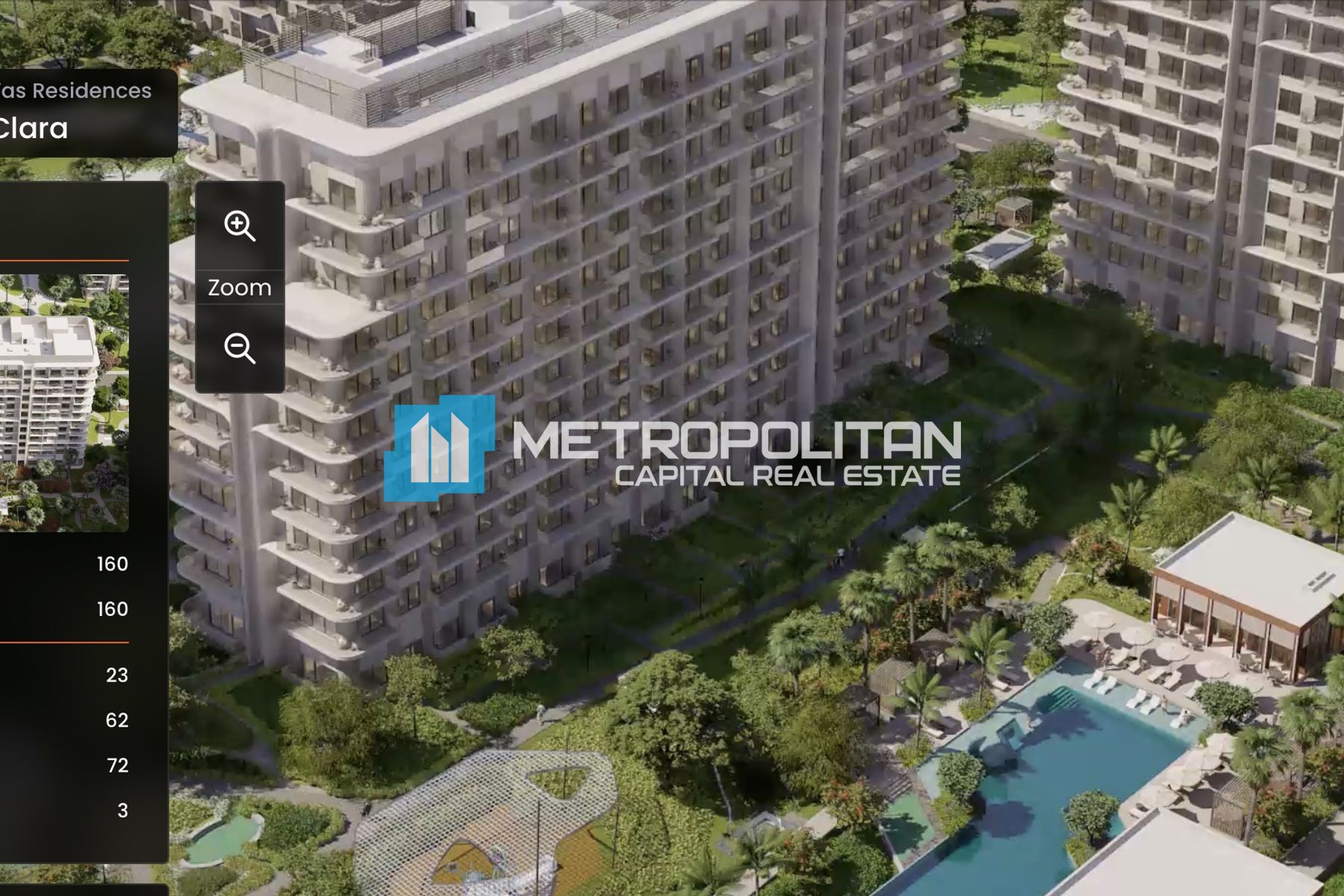 Partial Canal View | 1 BR with Balcony | High ROI