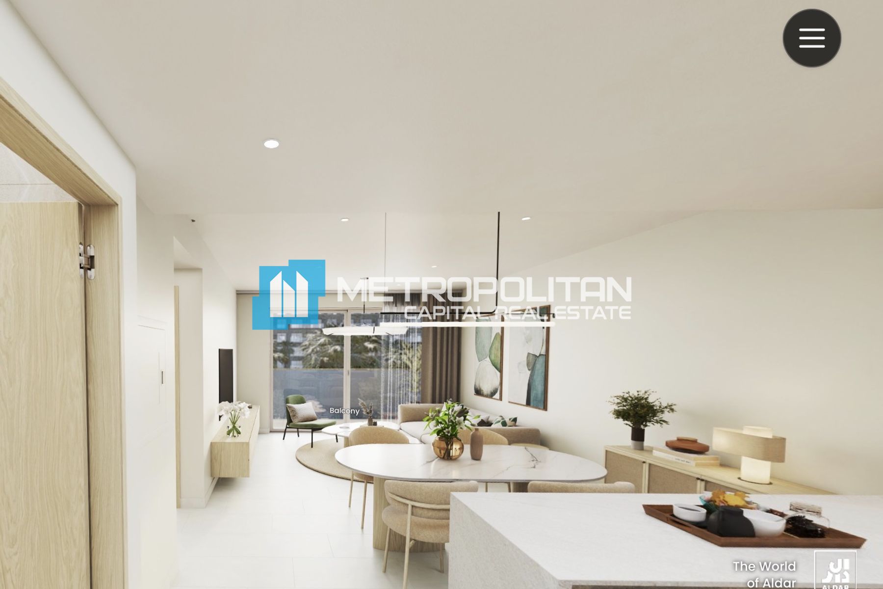 Partial Canal View | 1 BR with Balcony | High ROI