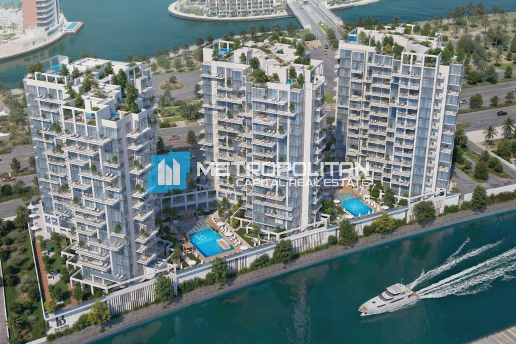 Fully Furnished & Branded 2BR+Maid’s | Canal View