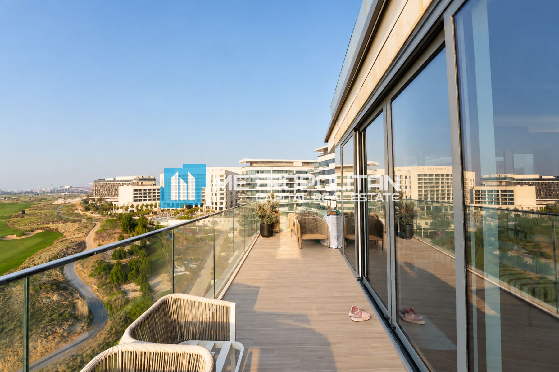 Golf & Mangrove Views | Unfurnished | Corner 3BR+M