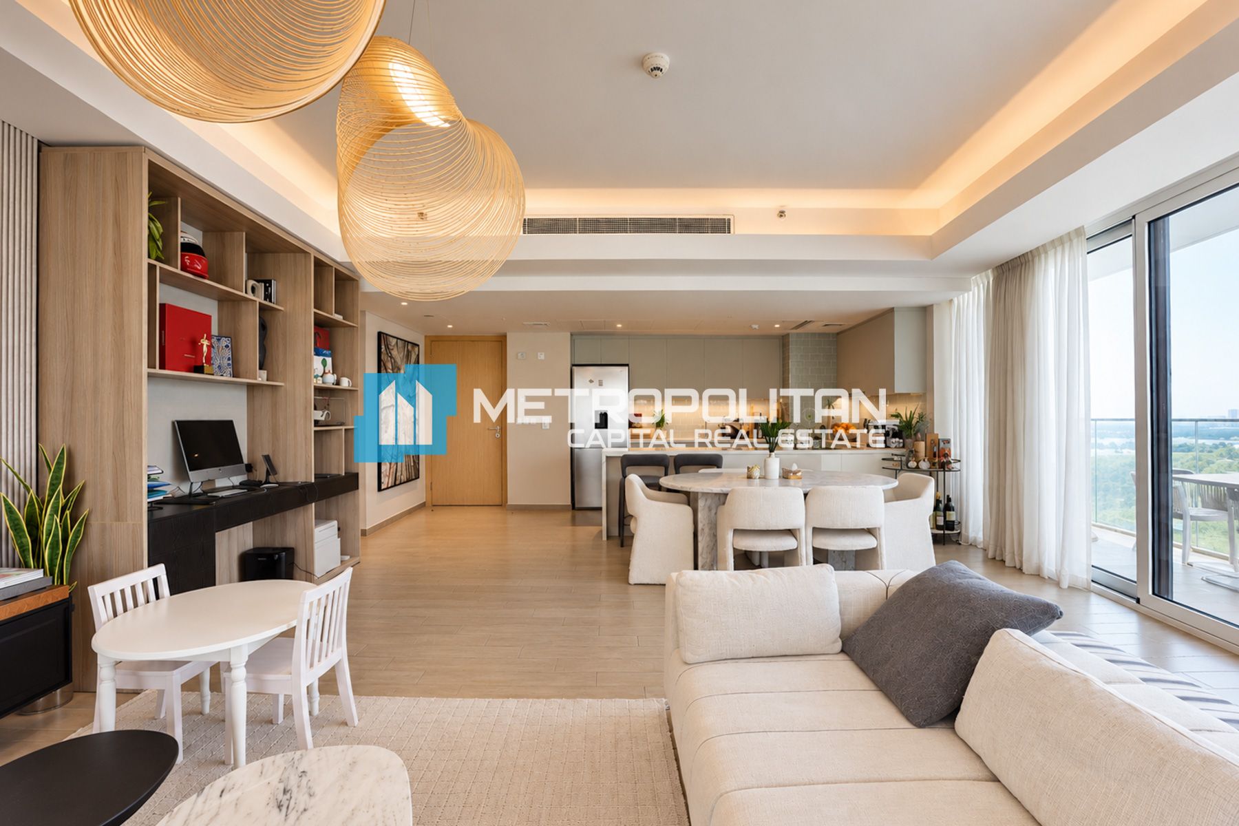 Golf & Mangrove Views | Unfurnished | Corner 3BR+M