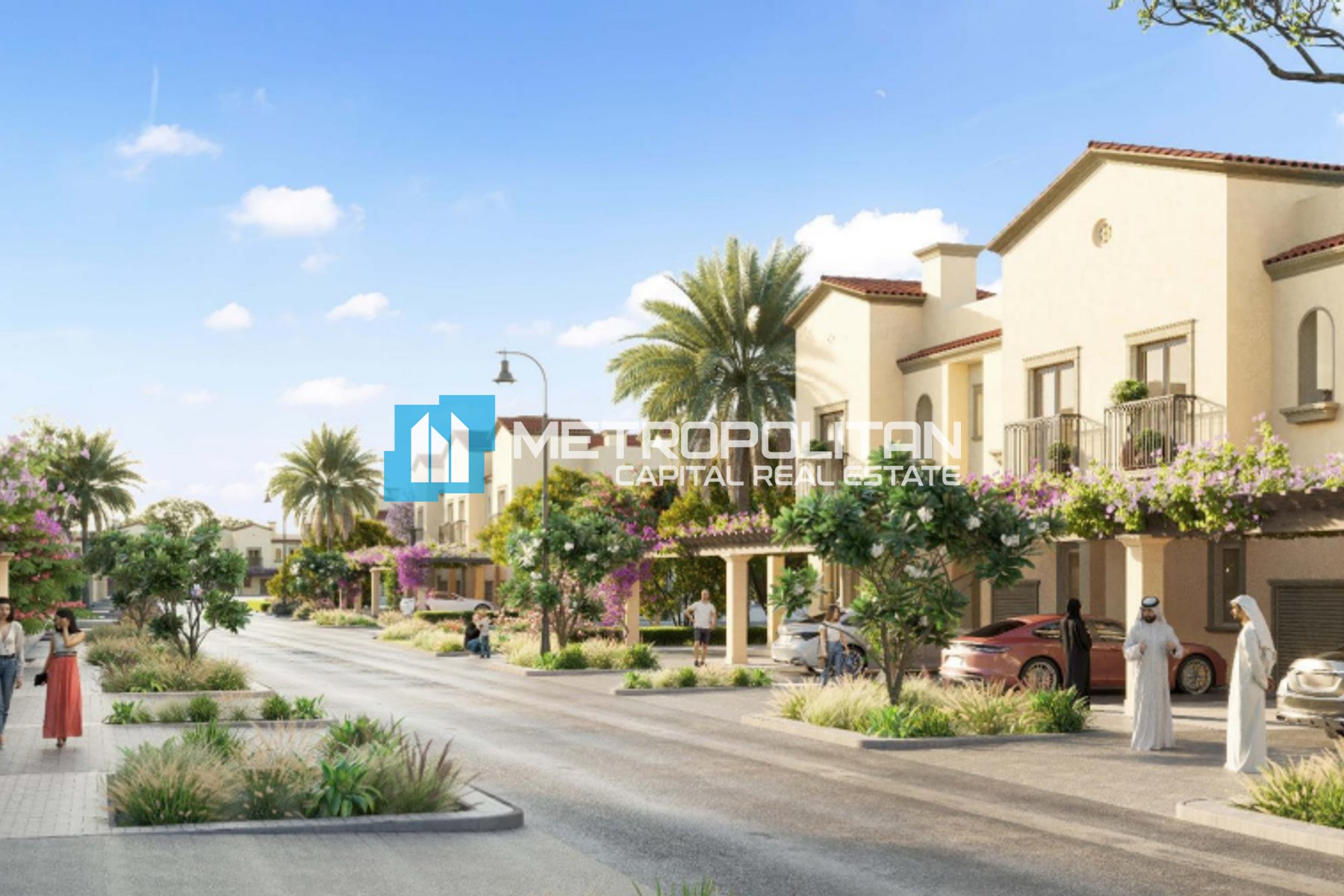 2BR Townhouse for Sale in Bloom Living, Khalifa City - MCS-51611