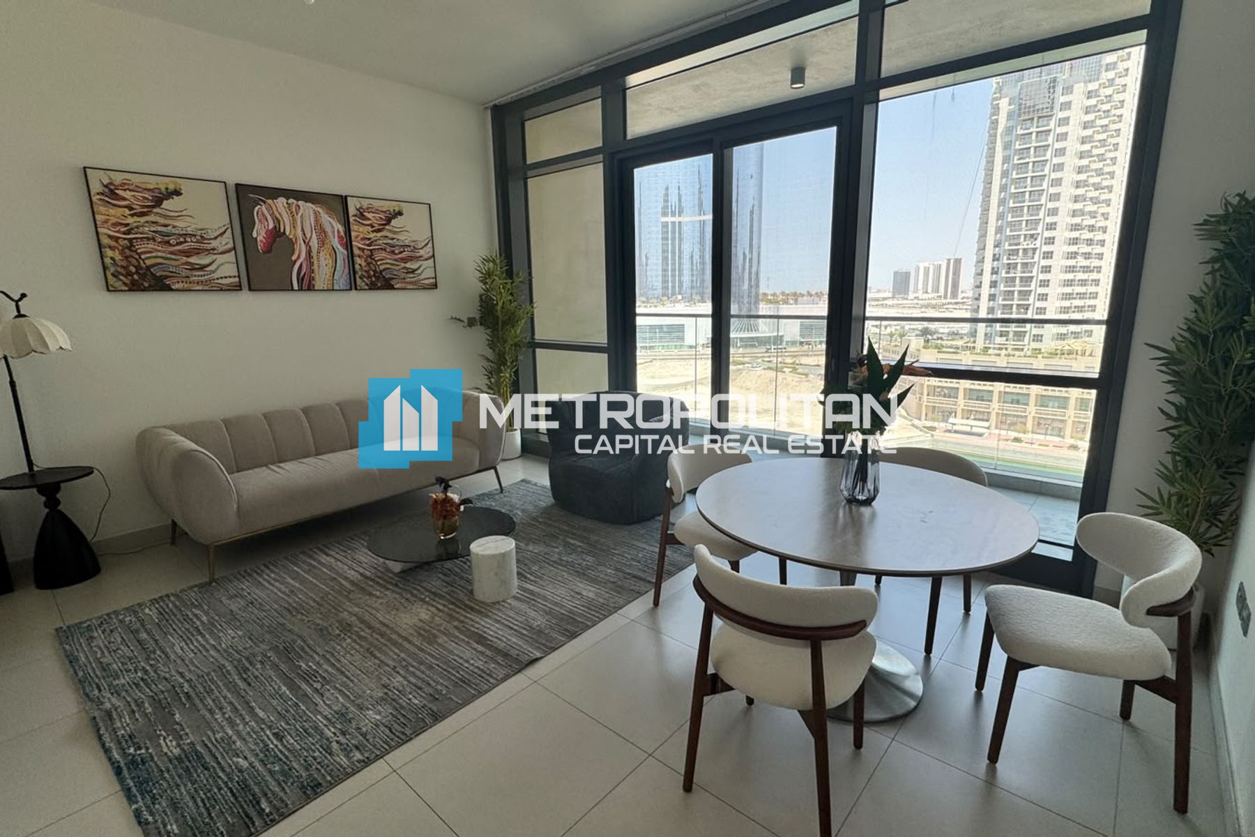 Canal View | High Floor | 1BR+Balcony | Prime Area