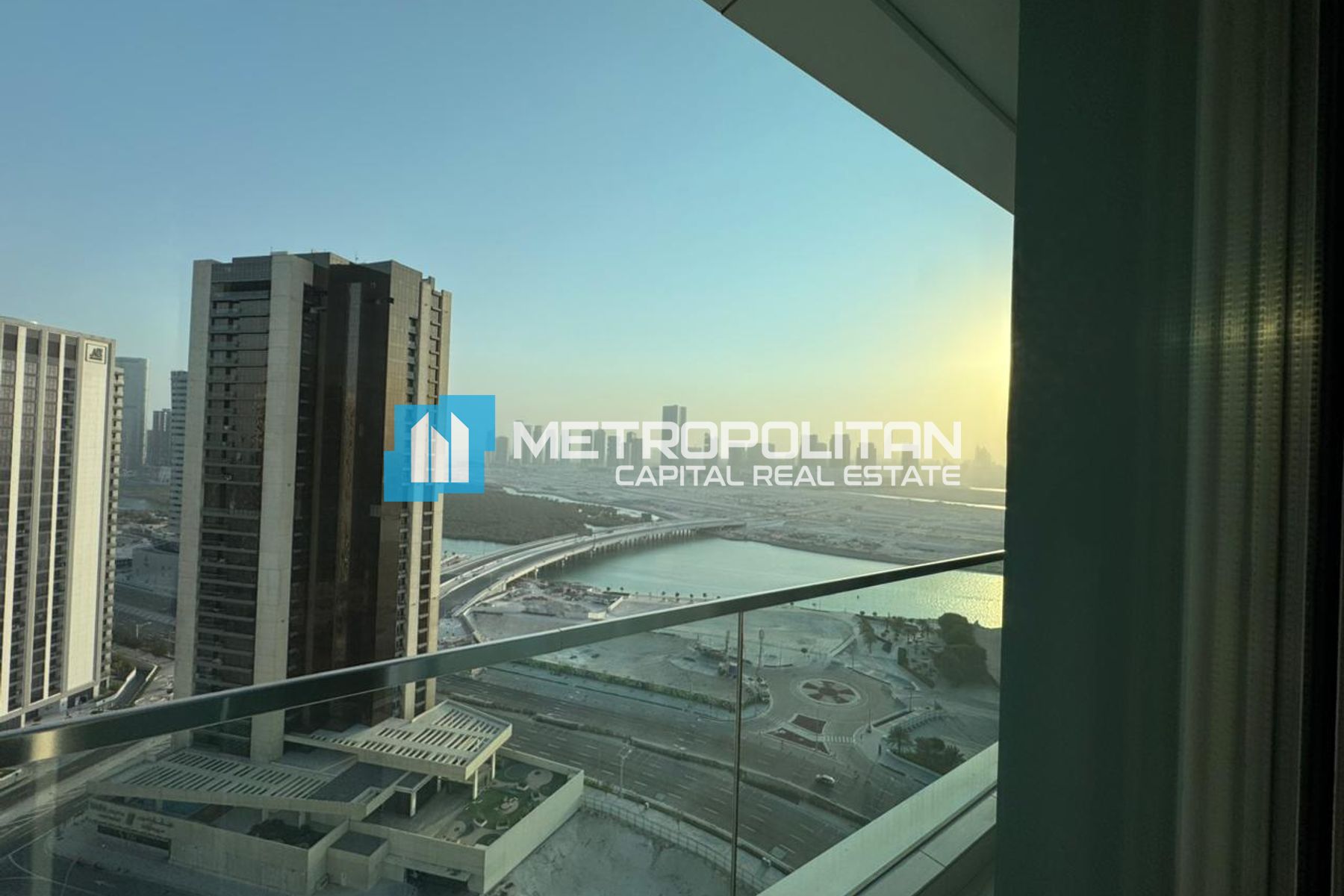 Spacious 1BHK| High Floor | Balcony | Canal View