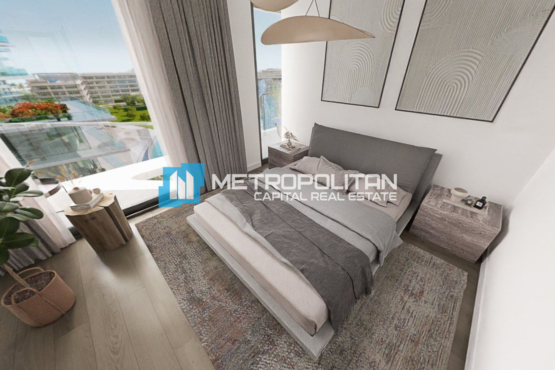 Zayed Museum View | Corner 2BR | Wide Balcony
