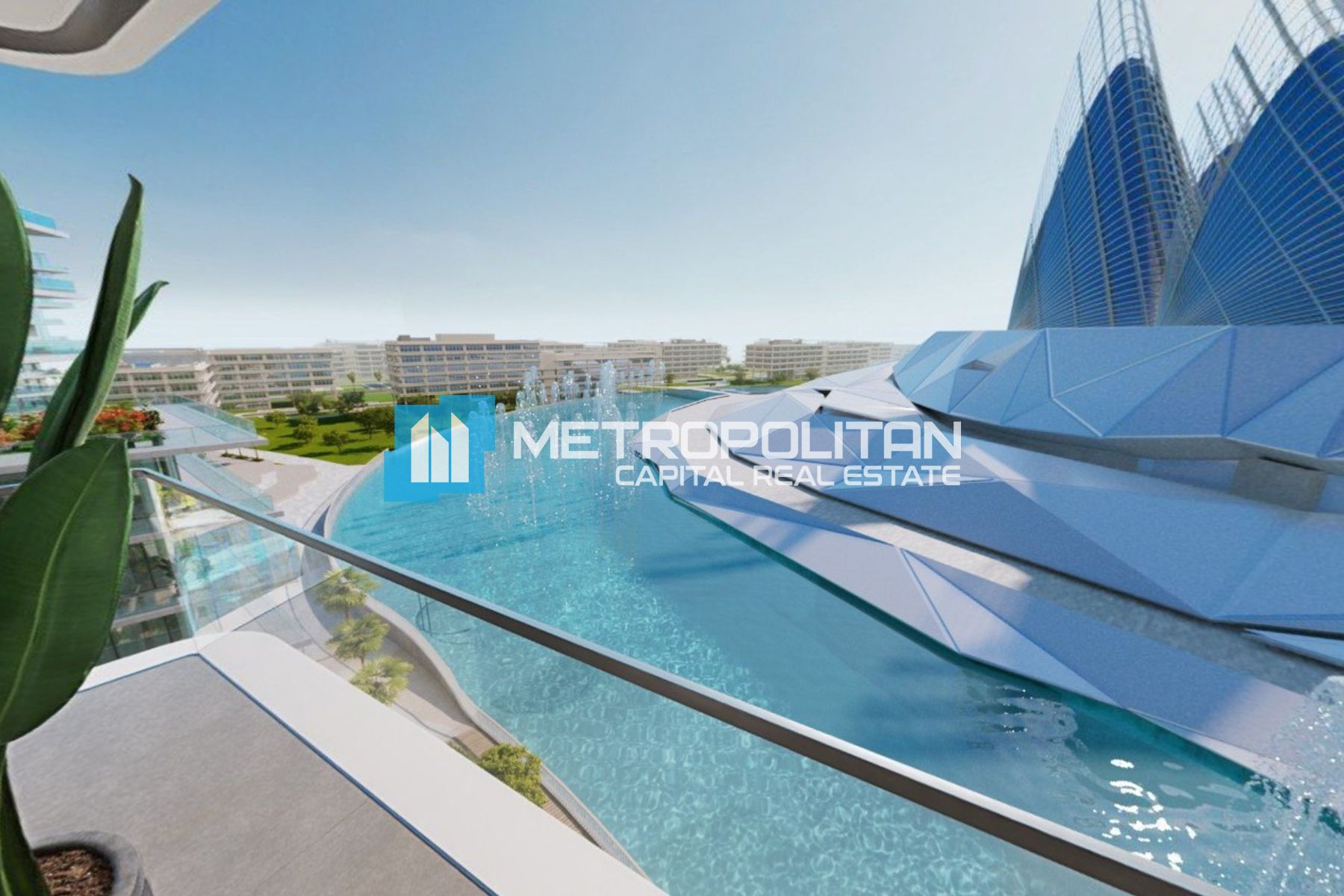 Zayed Museum View | Corner 2BR | Wide Balcony