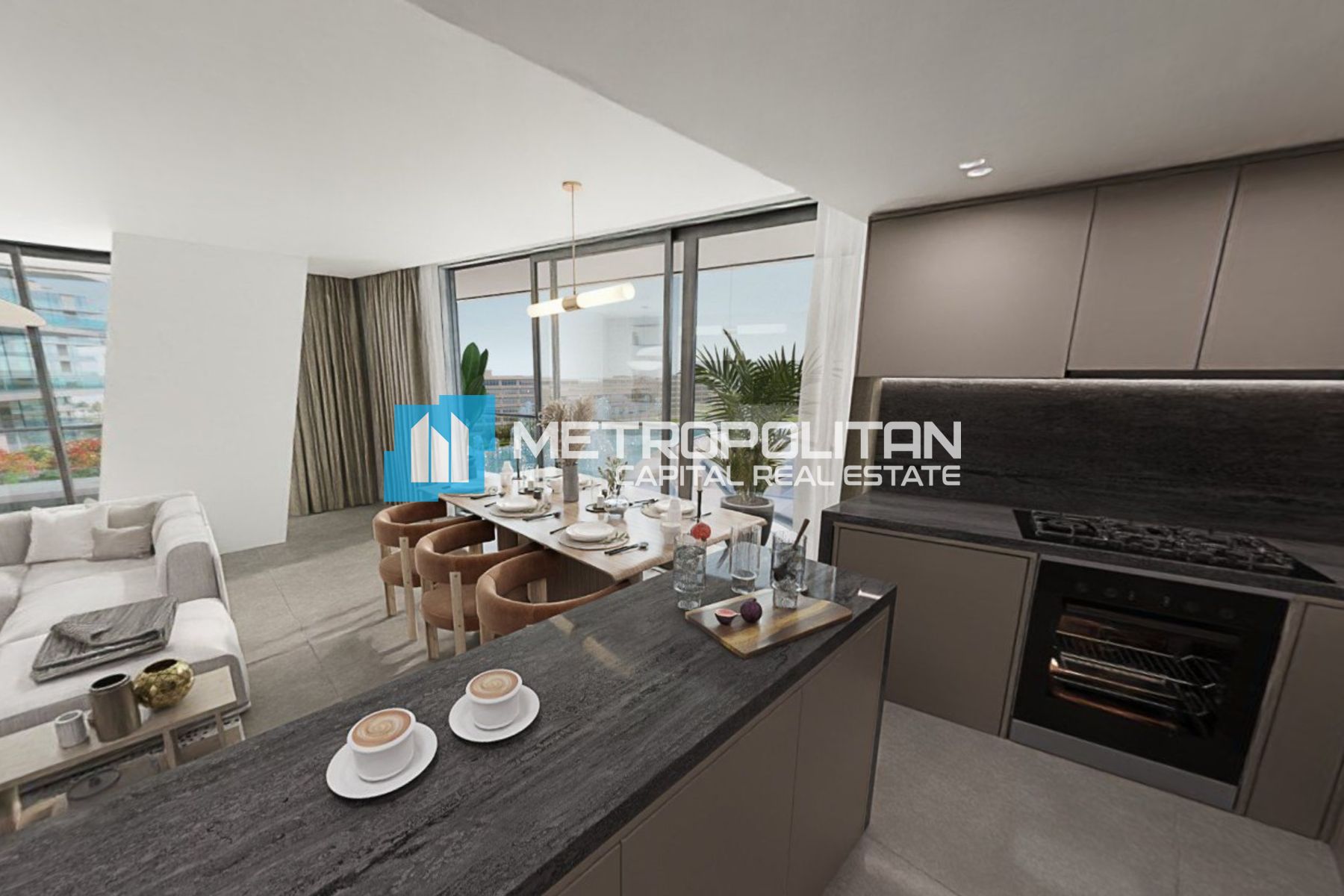 Zayed Museum View | Corner 2BR | Wide Balcony