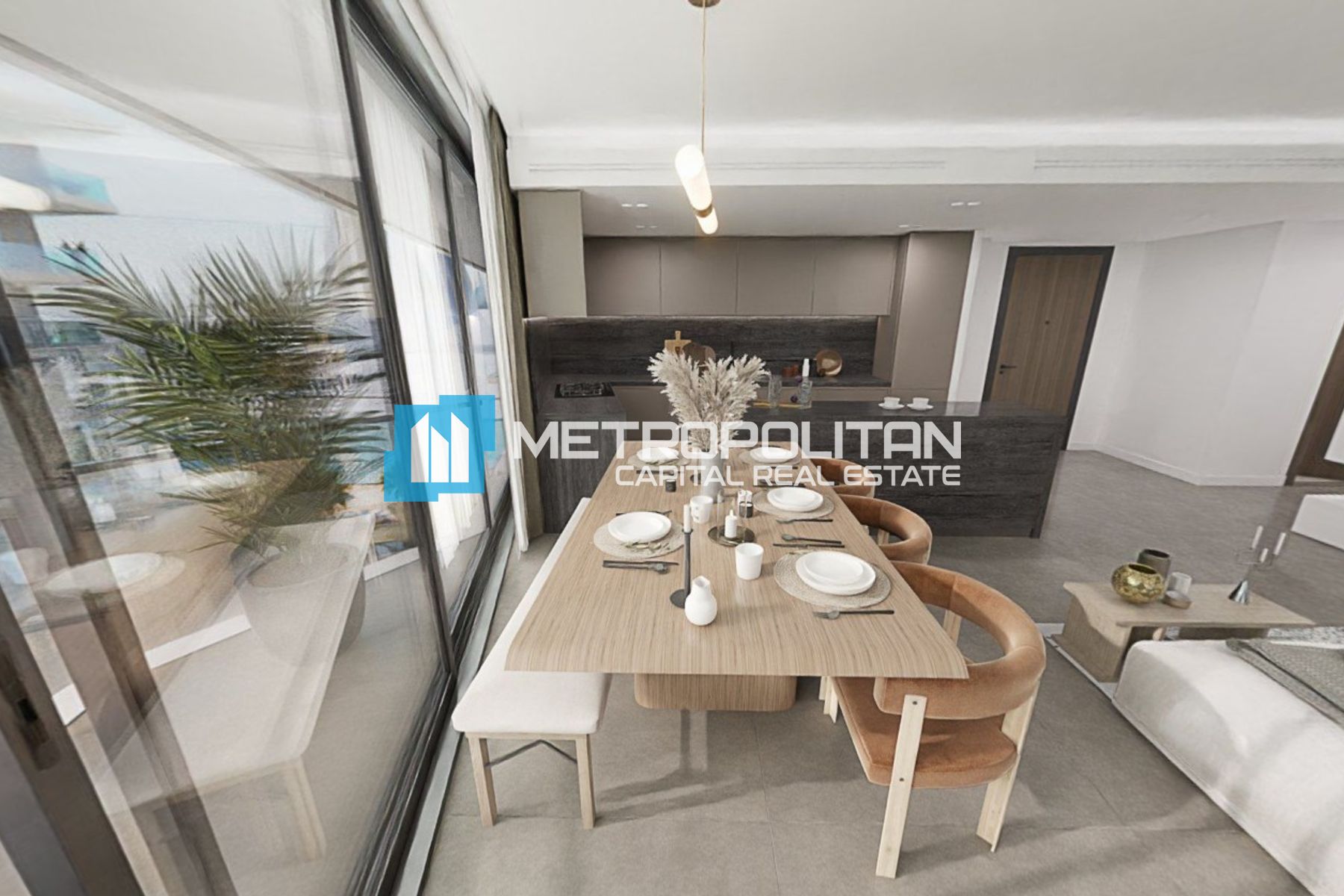 Zayed Museum View | Corner 2BR | Wide Balcony
