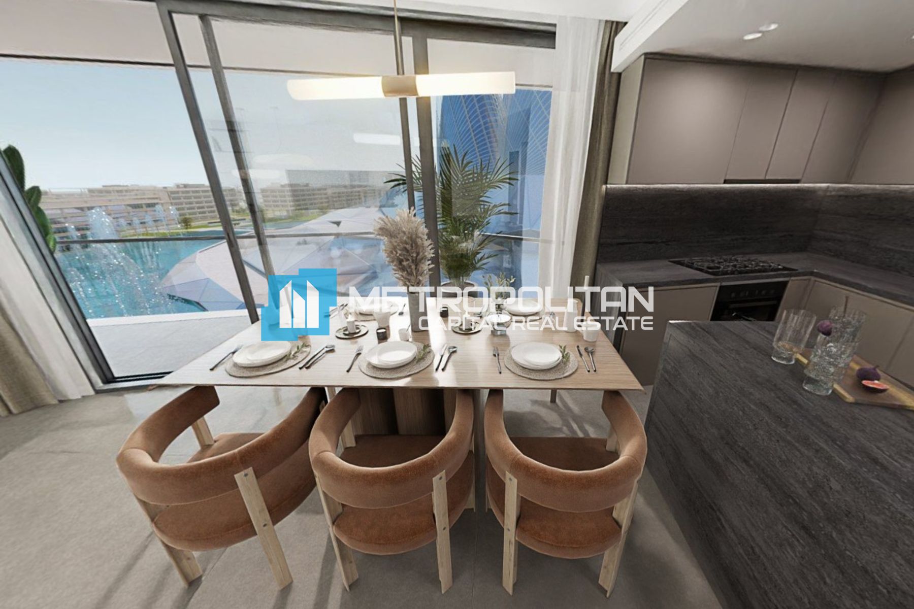 Zayed Museum View | Corner 2BR | Wide Balcony