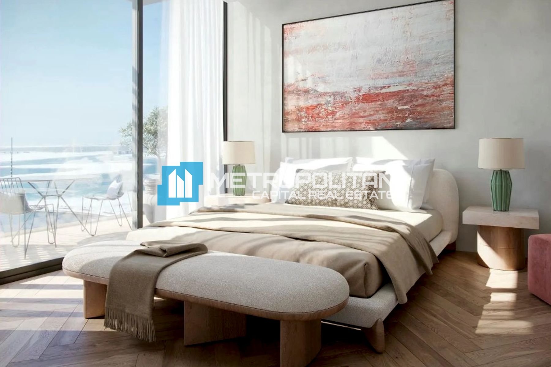 Partial Sea View| High Floor 1BR| Great Amenities