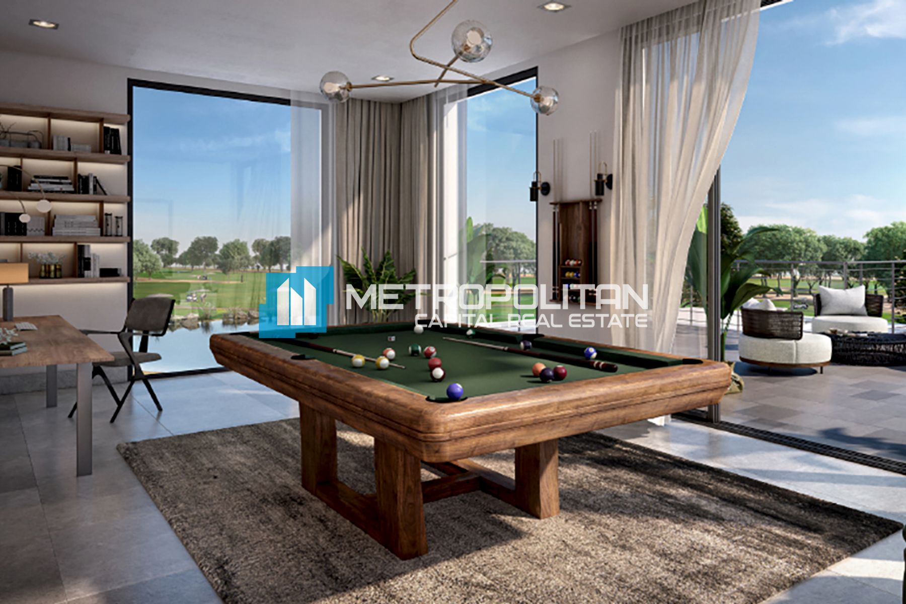 Golf Course View | Single Row 6BR+M | Huge Plot
