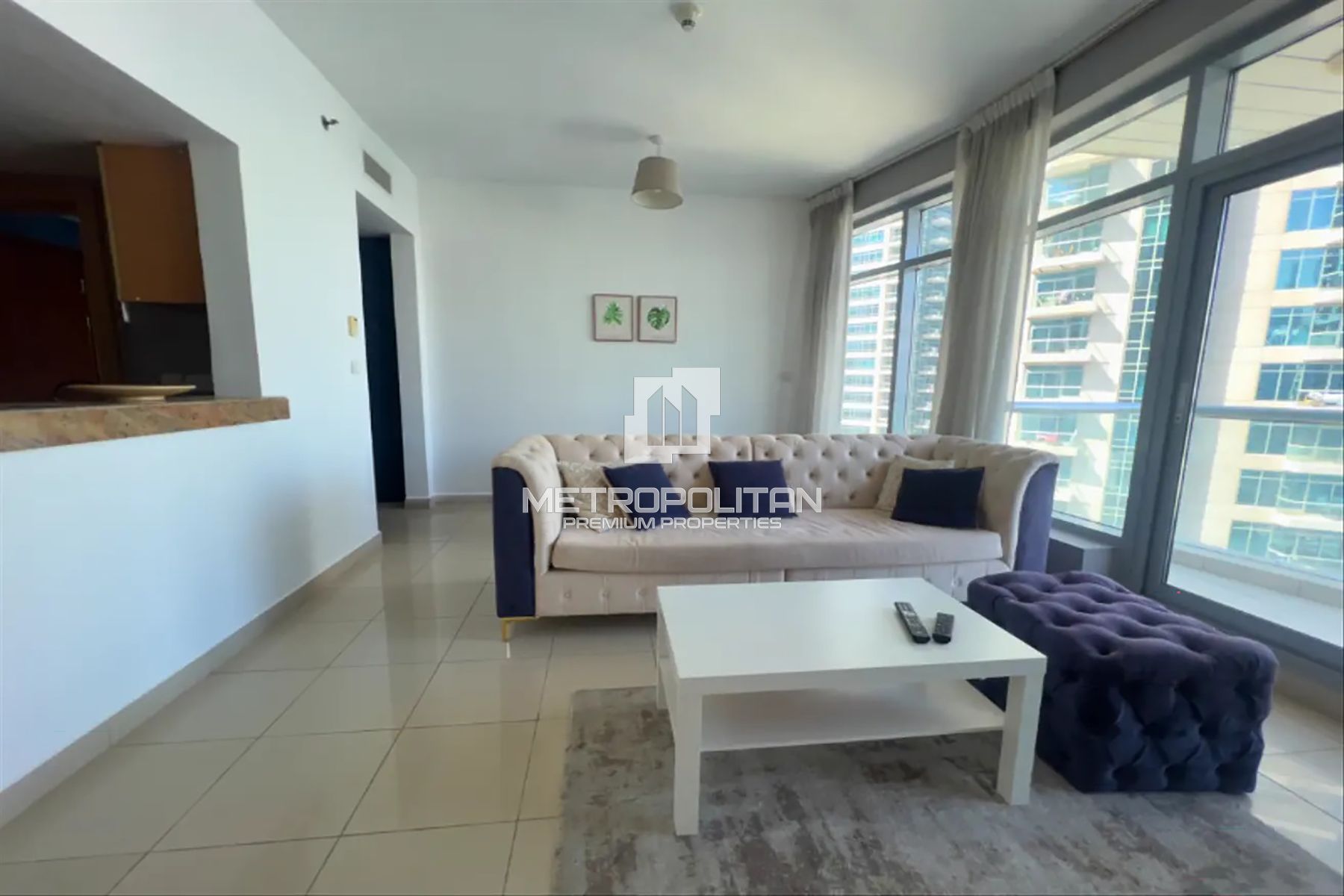 1BR Apartment for Rent in Fairfield Tower, Dubai Marina - MPR-10264