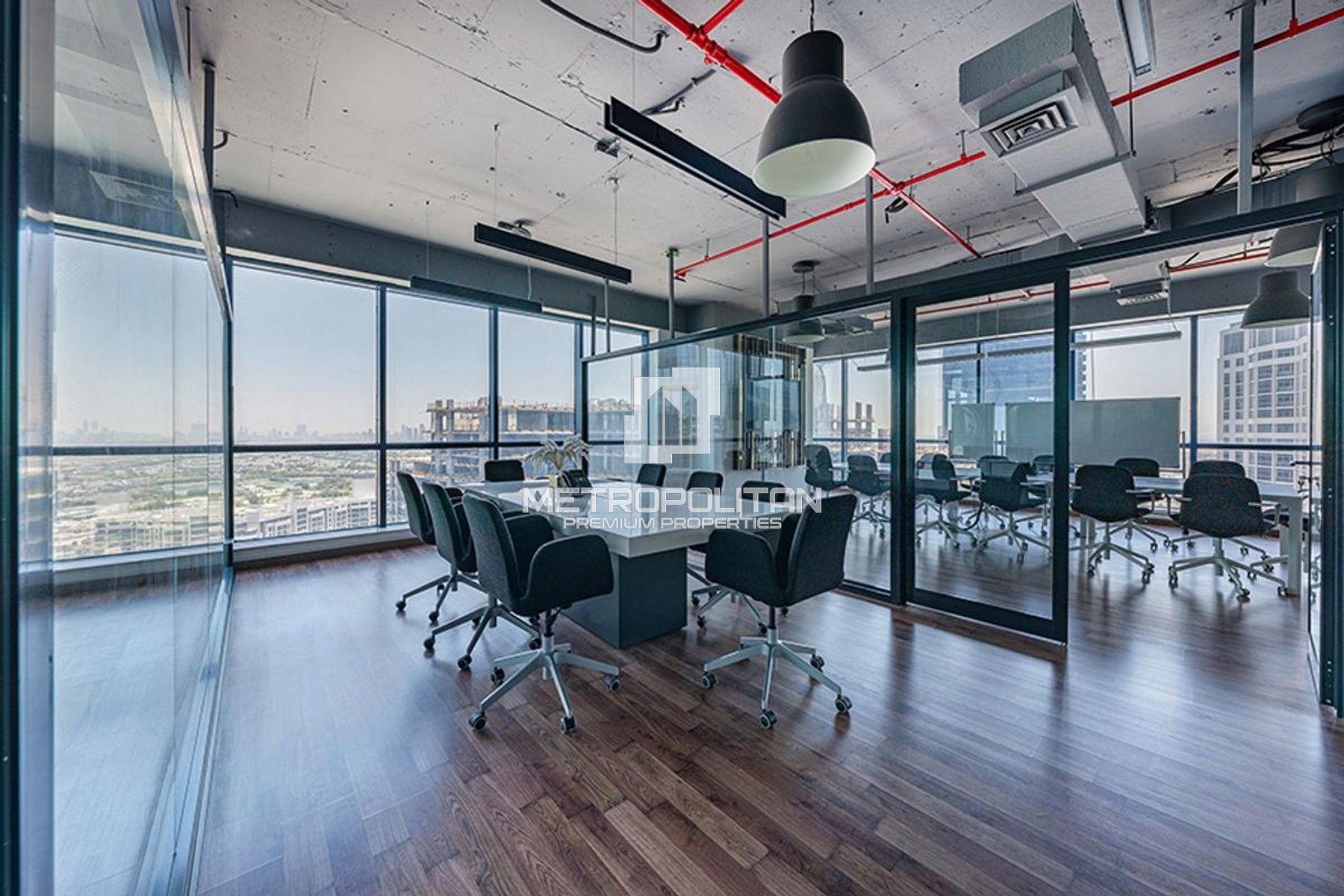 Furnished | Spacious High floor office with Pantry