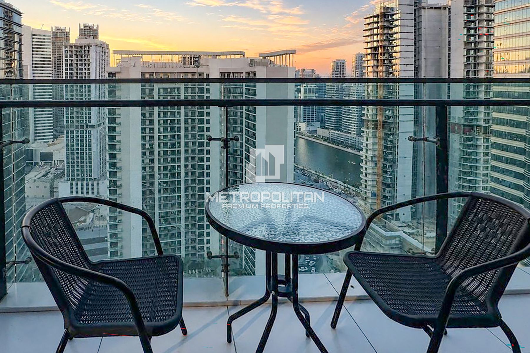 High Floor | Furnished Apartment | Canal View
