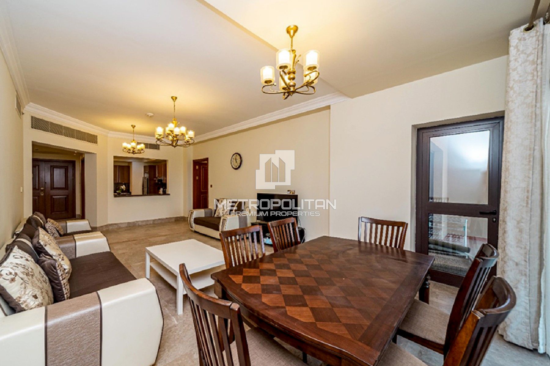 3BR Apartment for Rent in The Fairmont Palm Residence South, Palm Jumeirah - MPR-10470
