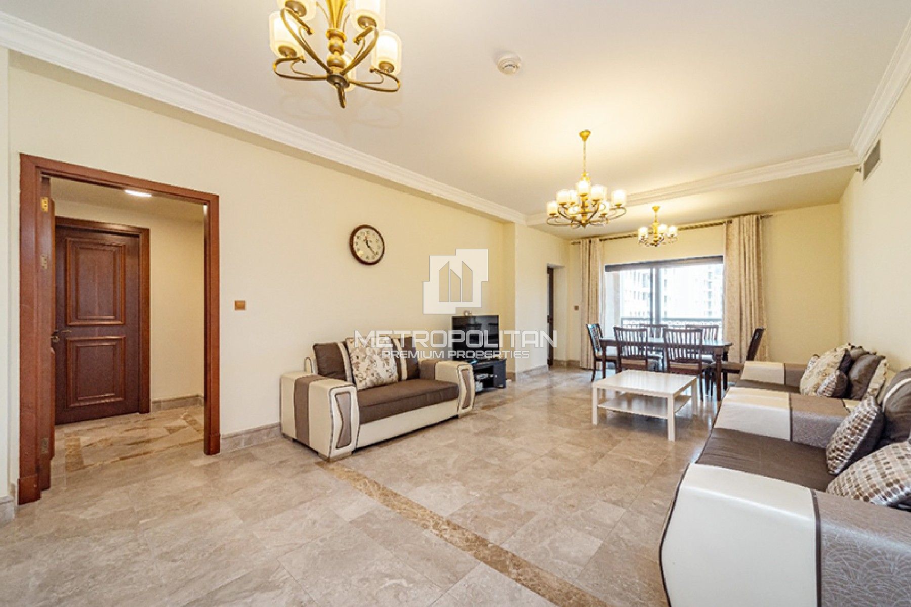 3BR Apartment for Rent in The Fairmont Palm Residence South, Palm Jumeirah - MPR-10470