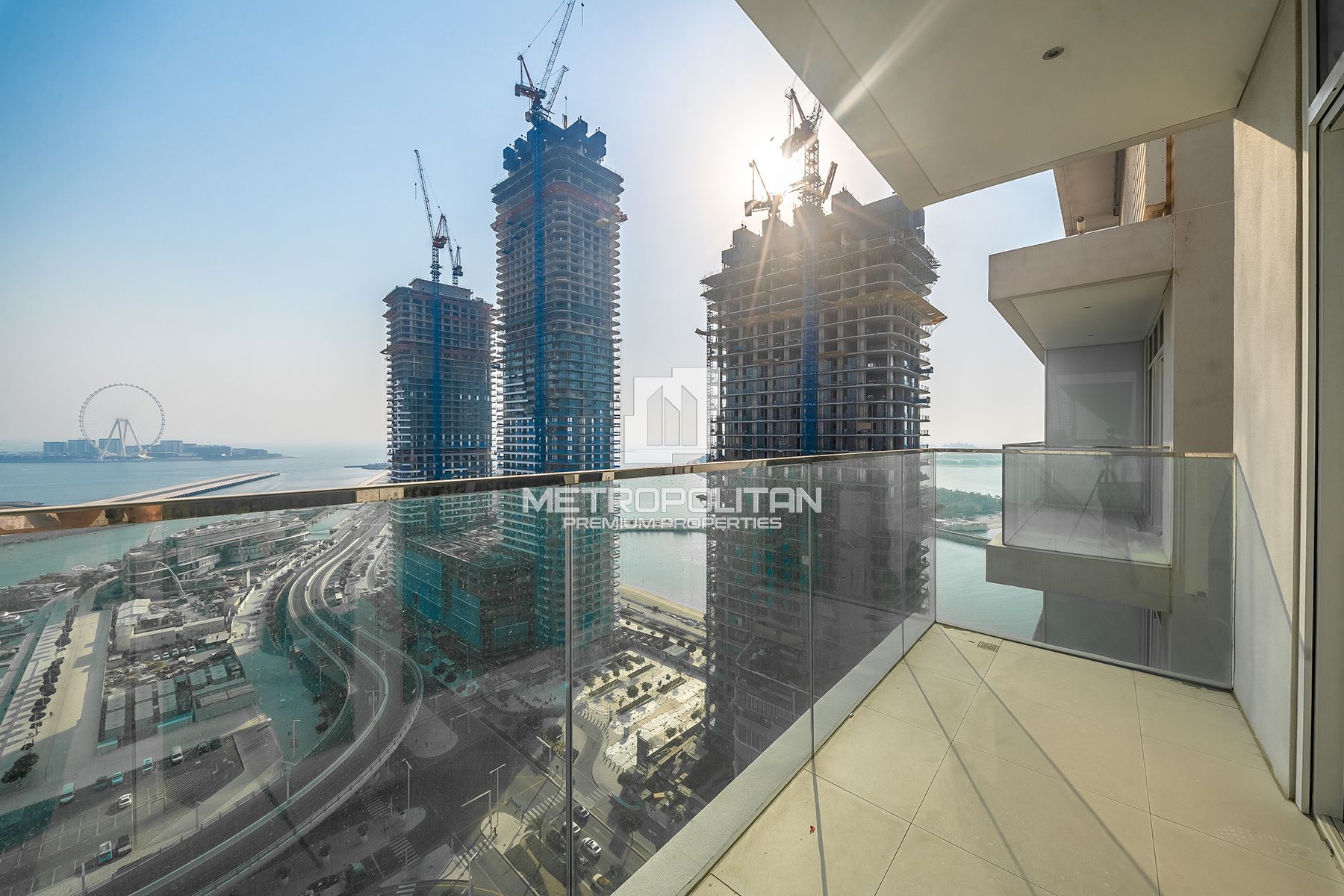 Sea and Ain Dubai View | Spacious | Prime Location